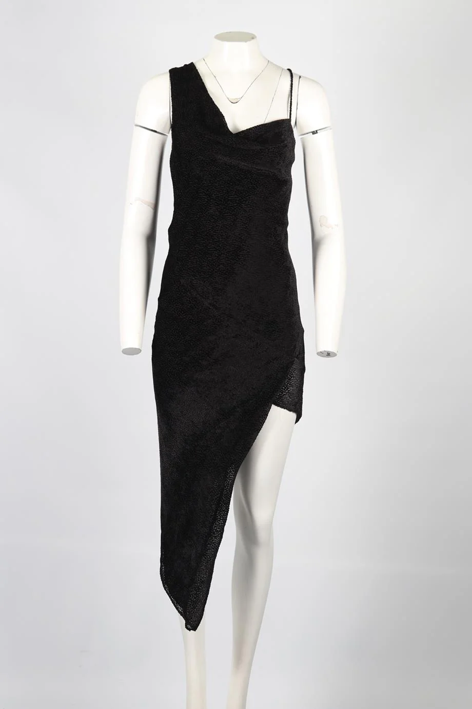 MICHELLE MASON SILK BLEND MINI DRESS US 0 UK 2 - Image 2