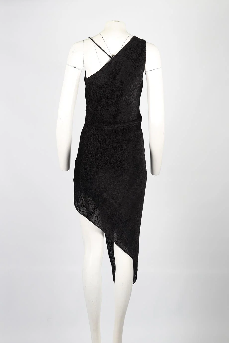 MICHELLE MASON SILK BLEND MINI DRESS US 0 UK 2 - Image 4