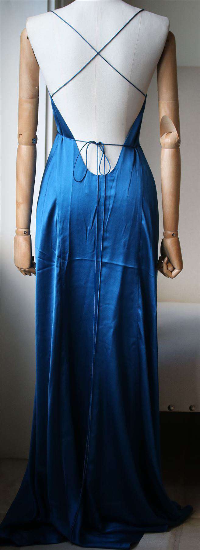 MICHELLE MASON STRAPPY WRAP DRESS US 2 UK 6 - Image 5