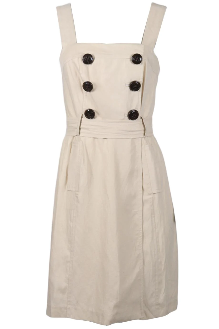 MILLY LINEN BLEND MINI DRESS UK 10