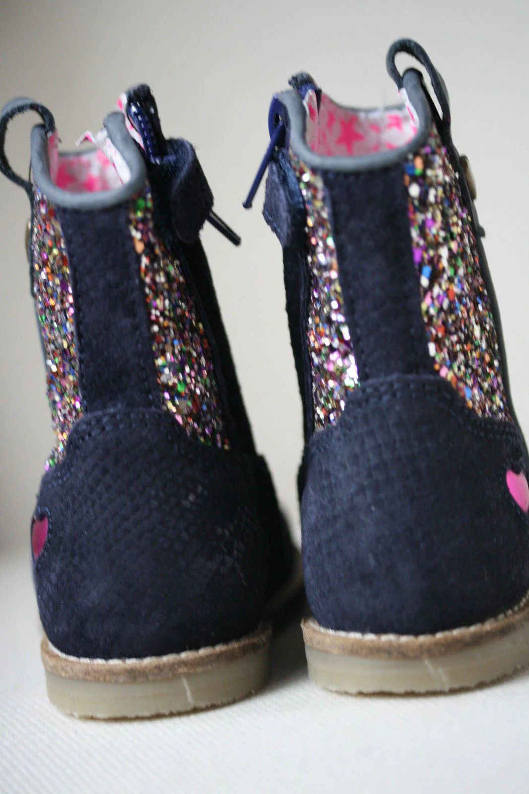MIMPI BABY GIRLS SEQUIN BOOTS EU 20 UK 4 US 5 - Image 4