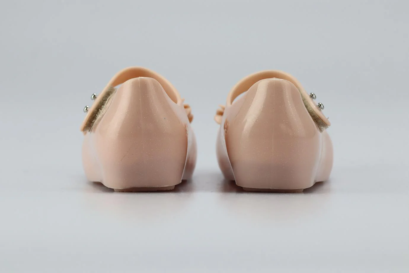 MINI MELISSA BABY GIRLS FLORAL JELLY FLATS EU 25-26 UK 8-8.5 - Image 4