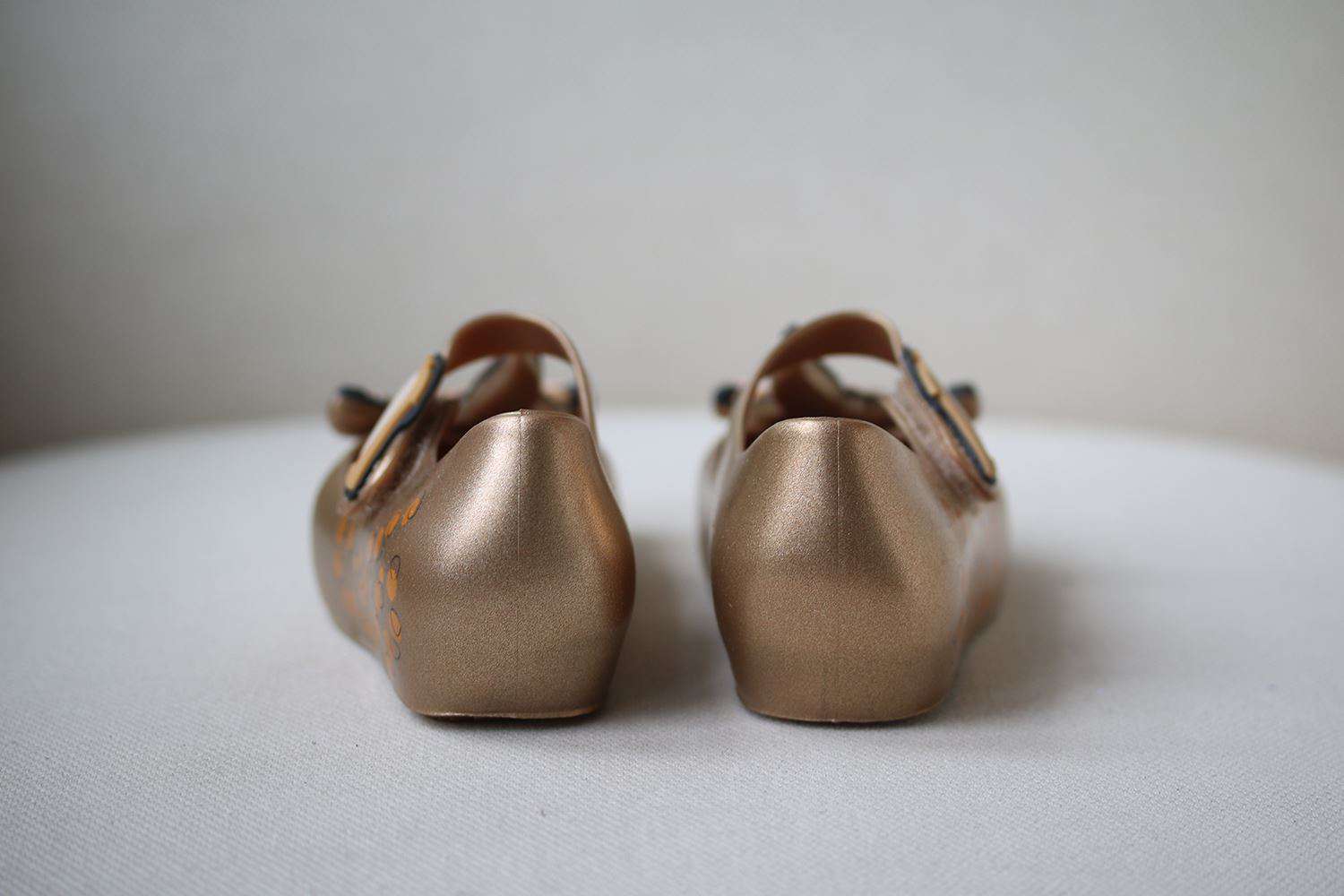 MINI MELISSA GIRLS BAMBI JELLY SHOES EU 25/26 UK 8/9 - Image 3