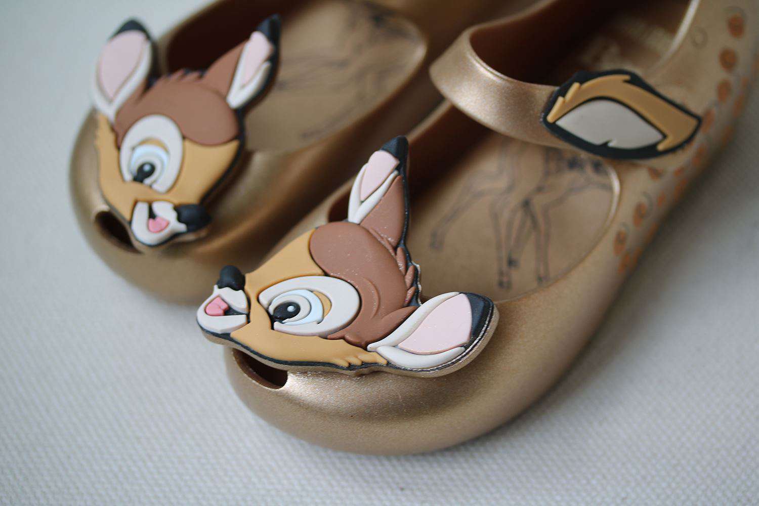 MINI MELISSA GIRLS BAMBI JELLY SHOES EU 25/26 UK 8/9 - Image 4