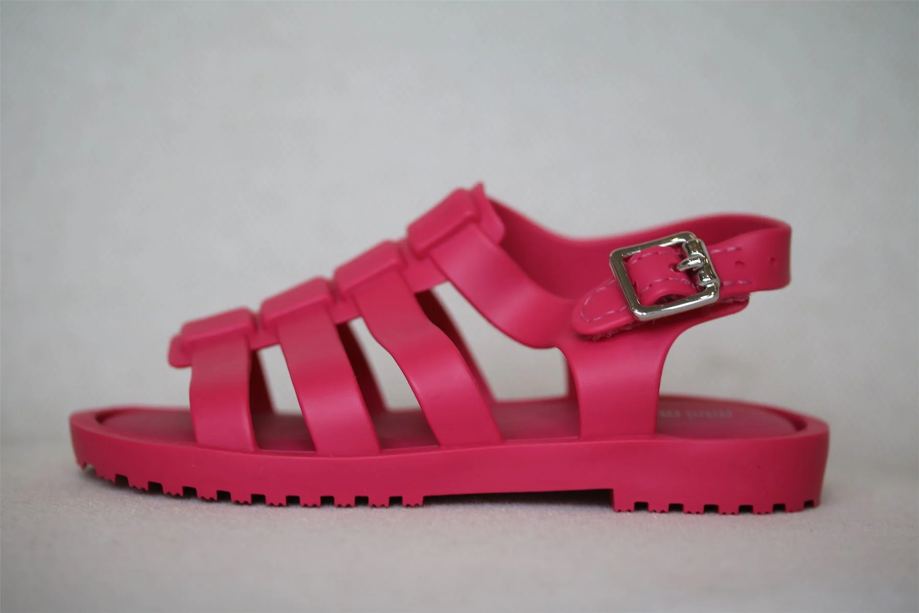 MINI MELISSA GIRLS BRIGHT PINK JELLY SANDALS EU 24 UK 7 - Image 2