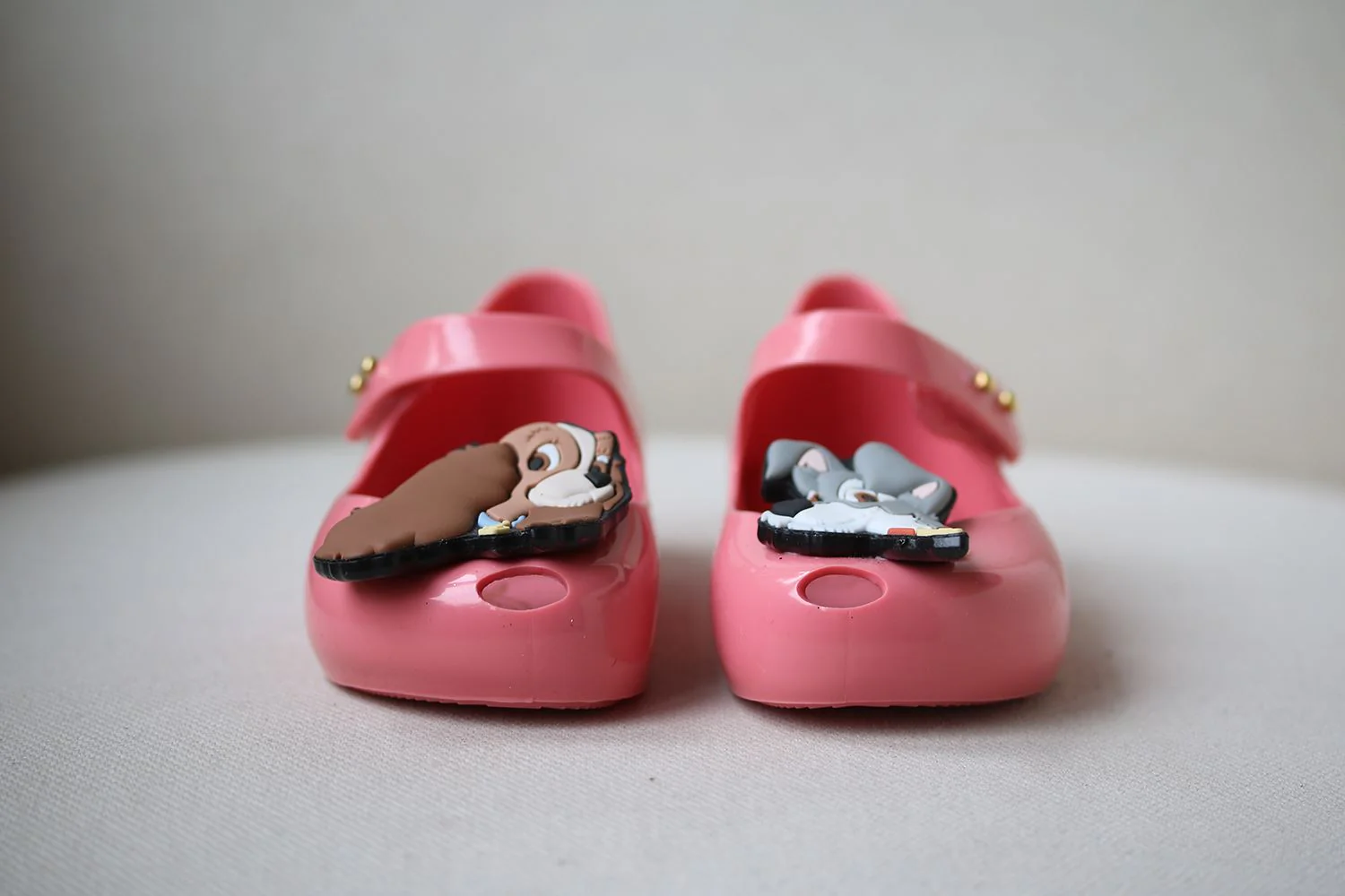 MINI MELISSA GIRLS LADY AND THE TRAMP JELLY SHOES EU 25/26 UK 8/9 - Image 3