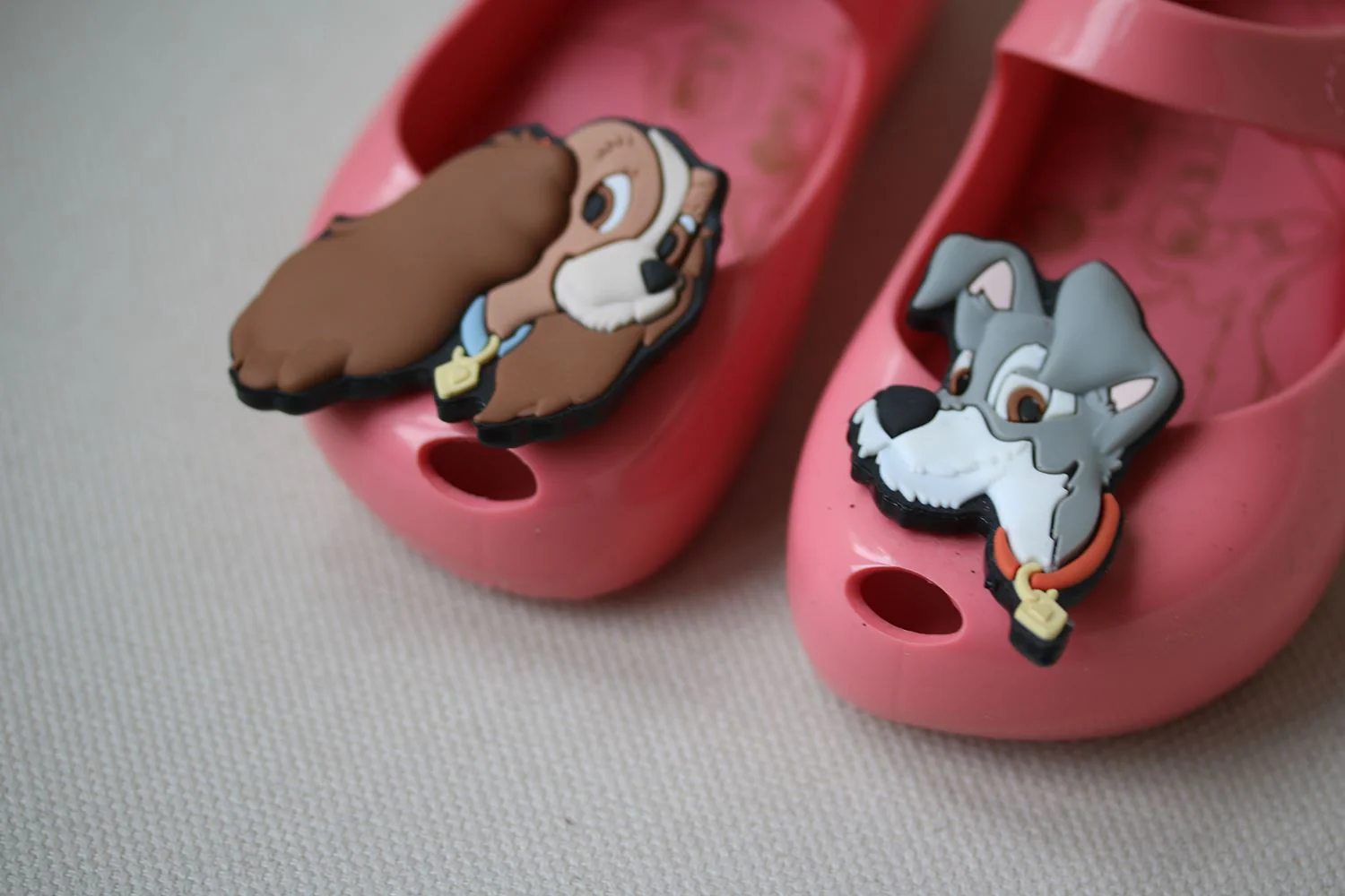 MINI MELISSA GIRLS LADY AND THE TRAMP JELLY SHOES EU 25/26 UK 8/9 - Image 4