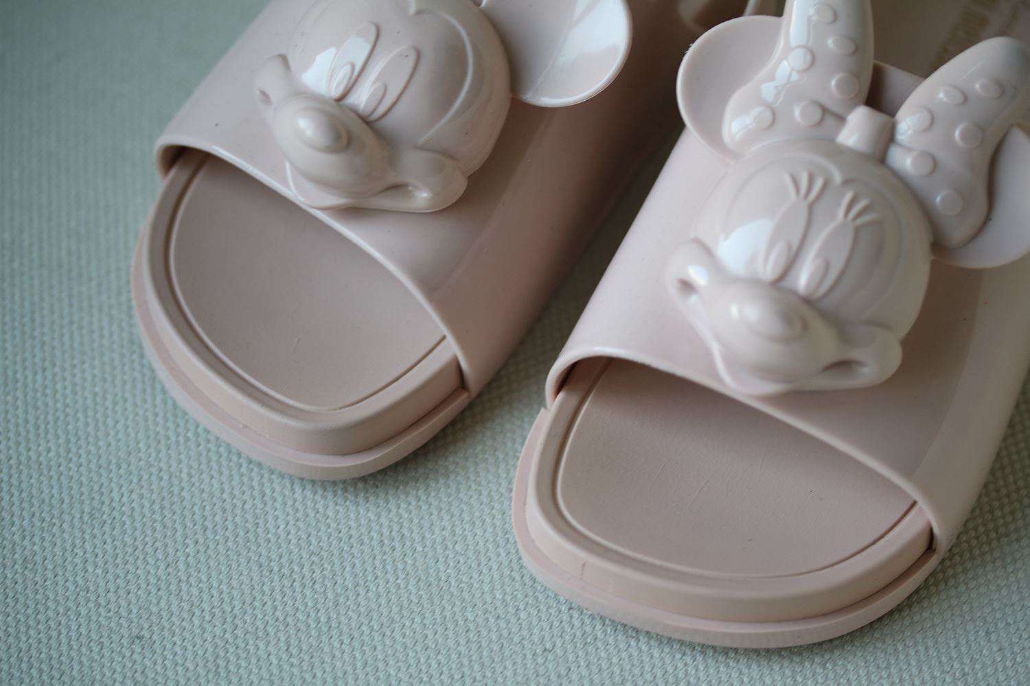 MINI MELISSA GIRLS MICKEY AND MINI MOUSE JELLY SANDALS EU 27 UK 9 - Image 3
