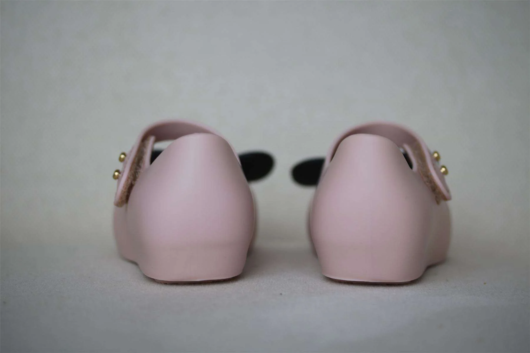 MINI MELISSA GIRLS PALE PINK MINNE MOUSE JELLY SHOES EU 24 UK 7 - Image 4