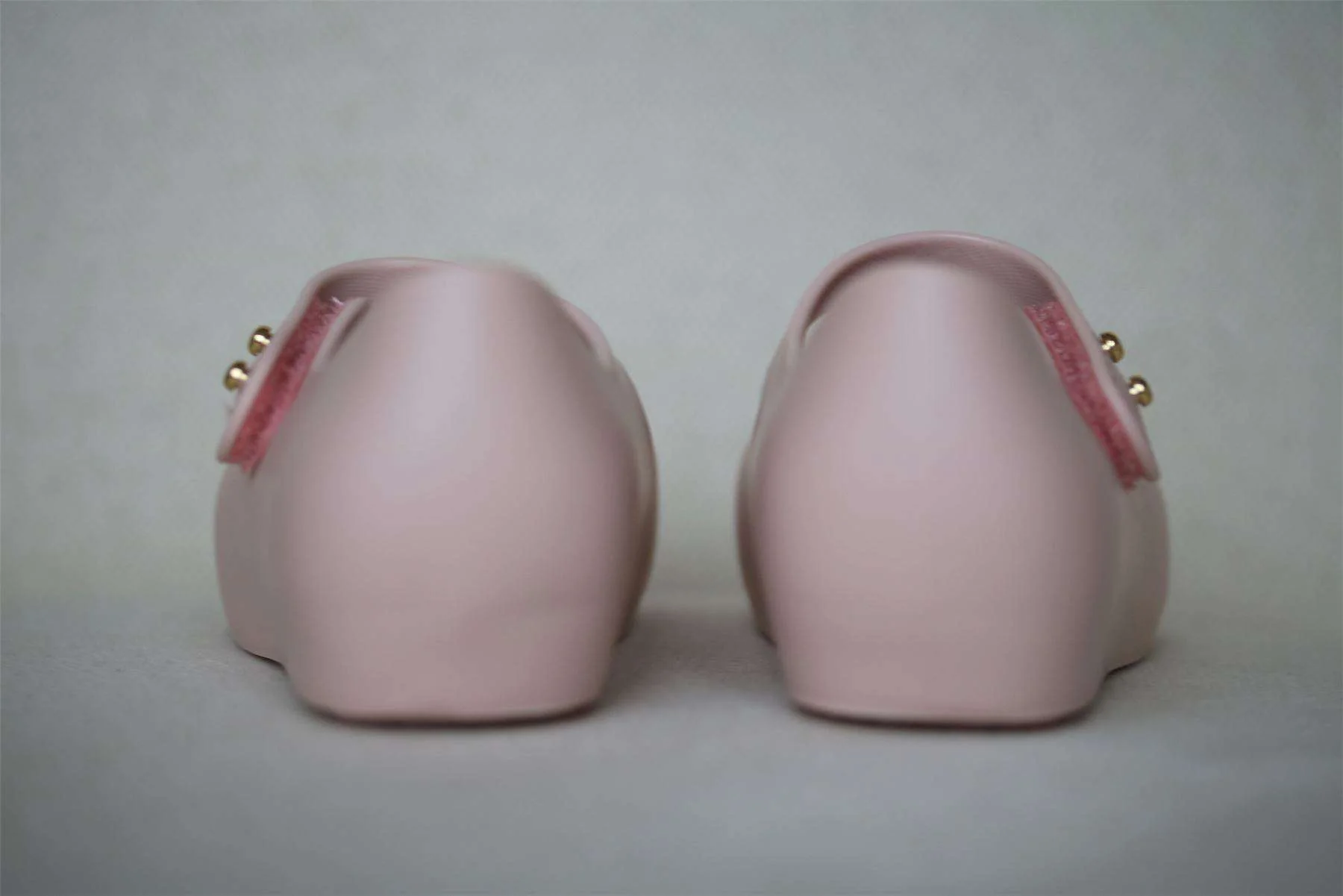 MINI MELISSA GIRLS PINK MINNE MOUSE JELLY SHOES EU 24 UK 7 - Image 4