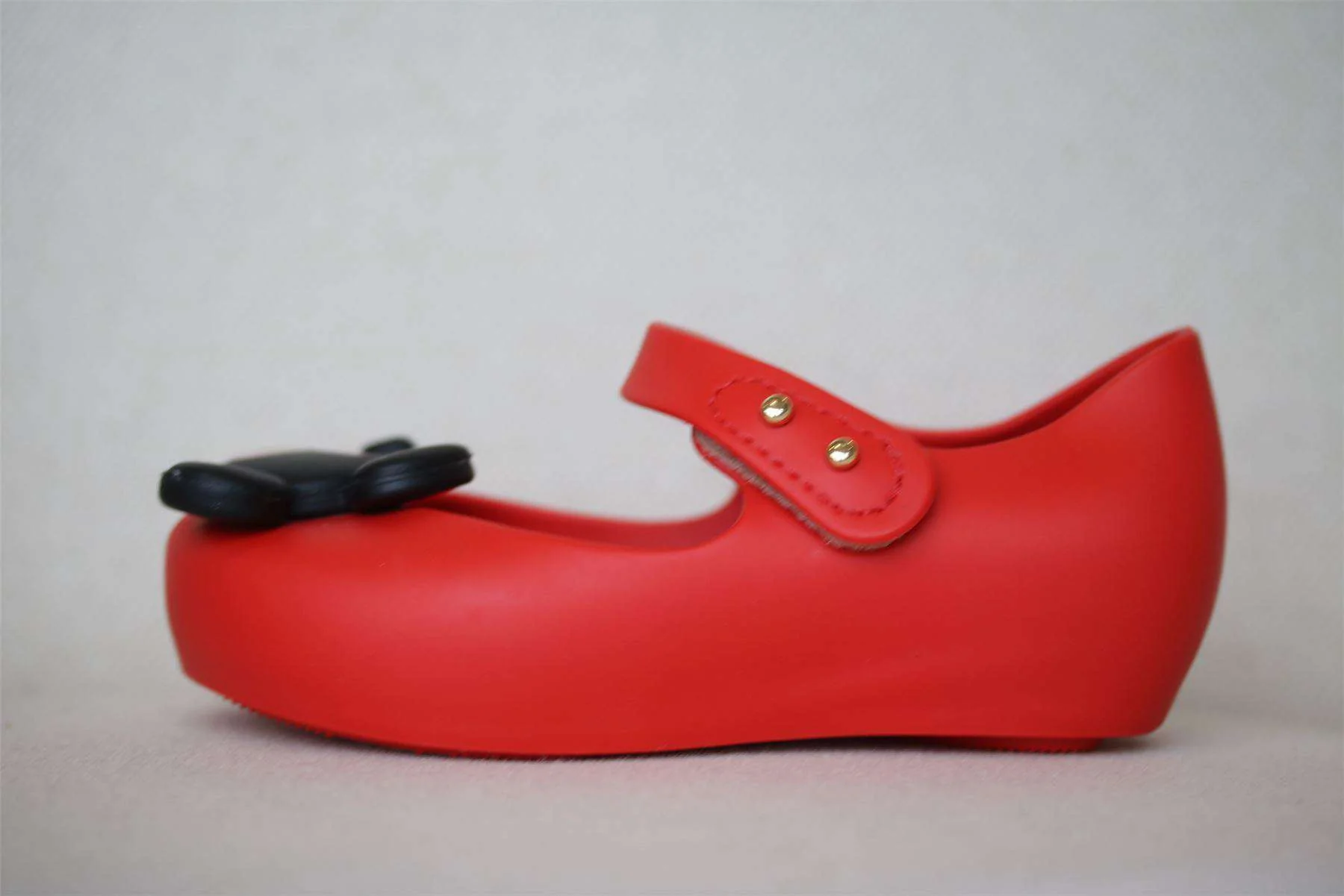 MINI MELISSA GIRLS RED MINNE MOUSE JELLY SHOES EU 24 UK 7