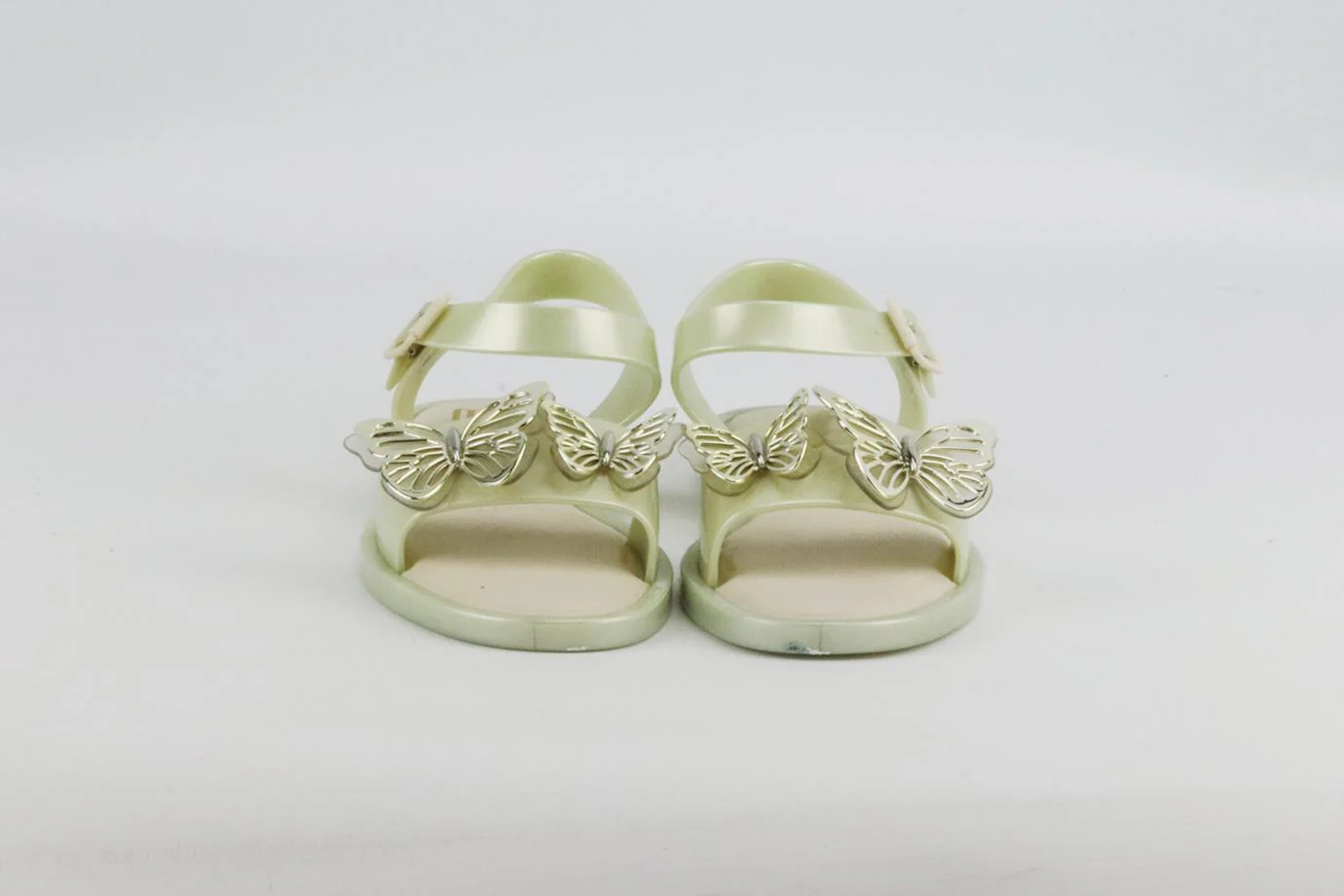 MINI MELISSA KIDS GIRLS BUTTERFLY JELLY SANDALS EU 32 UK 13 - Image 3