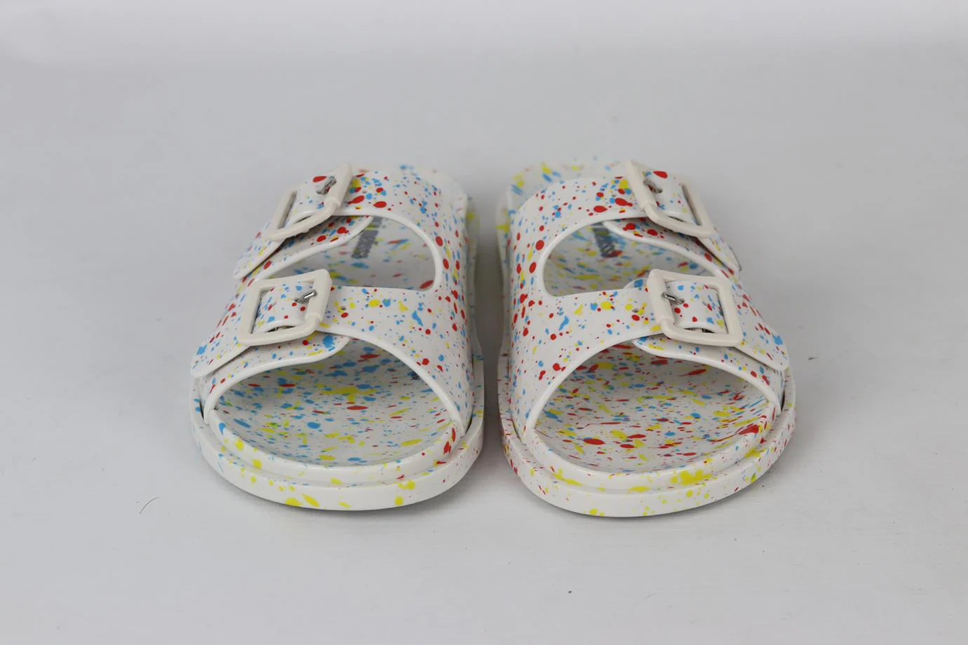 MINI MELISSA KIDS GIRLS RUBBER SLIDES EU 33 UK 1 - Image 3