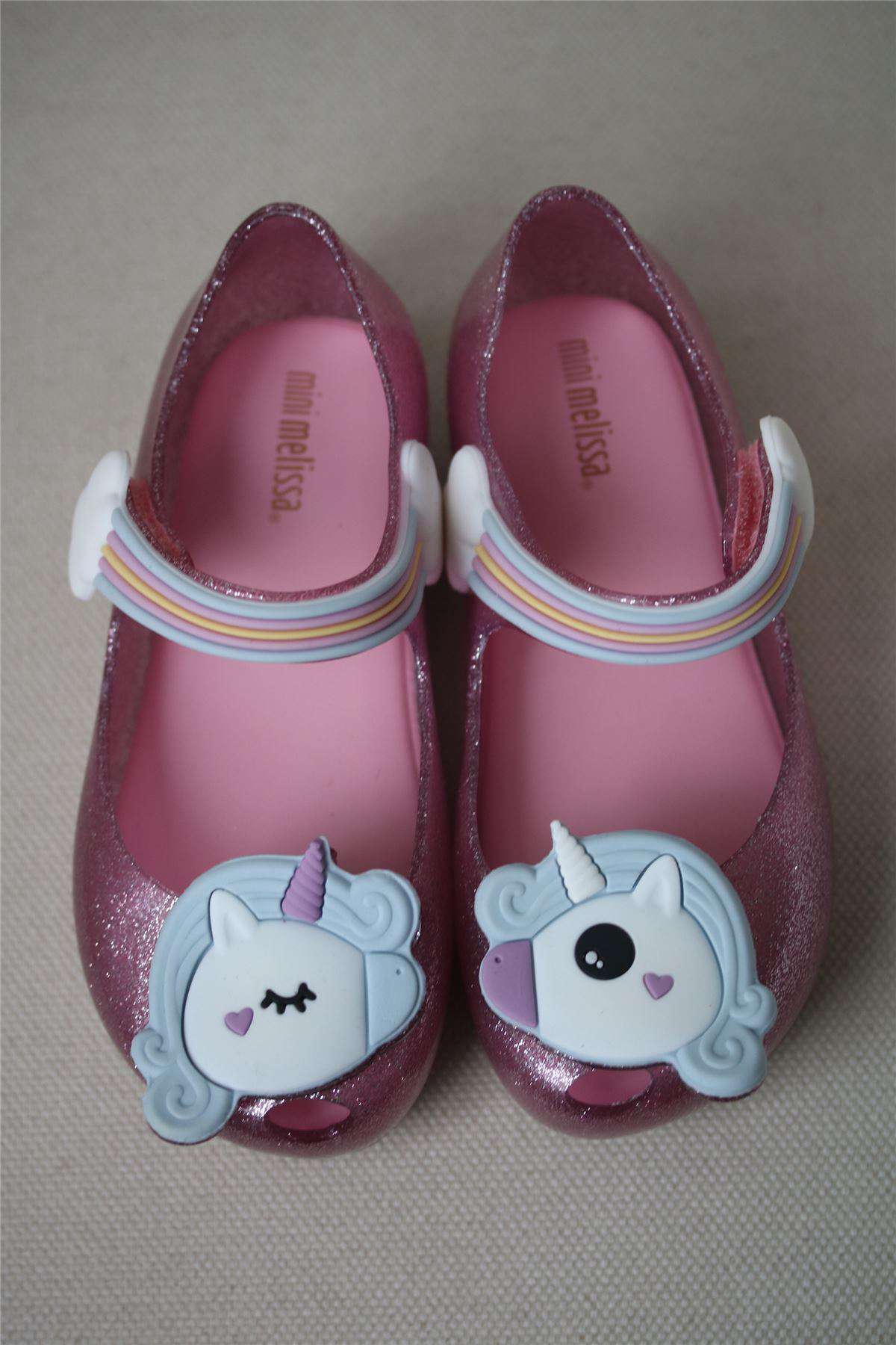 MINI MELISSA PINK ULTRAGIRL JELLY SHOES EU 27 UK 9 - Image 3