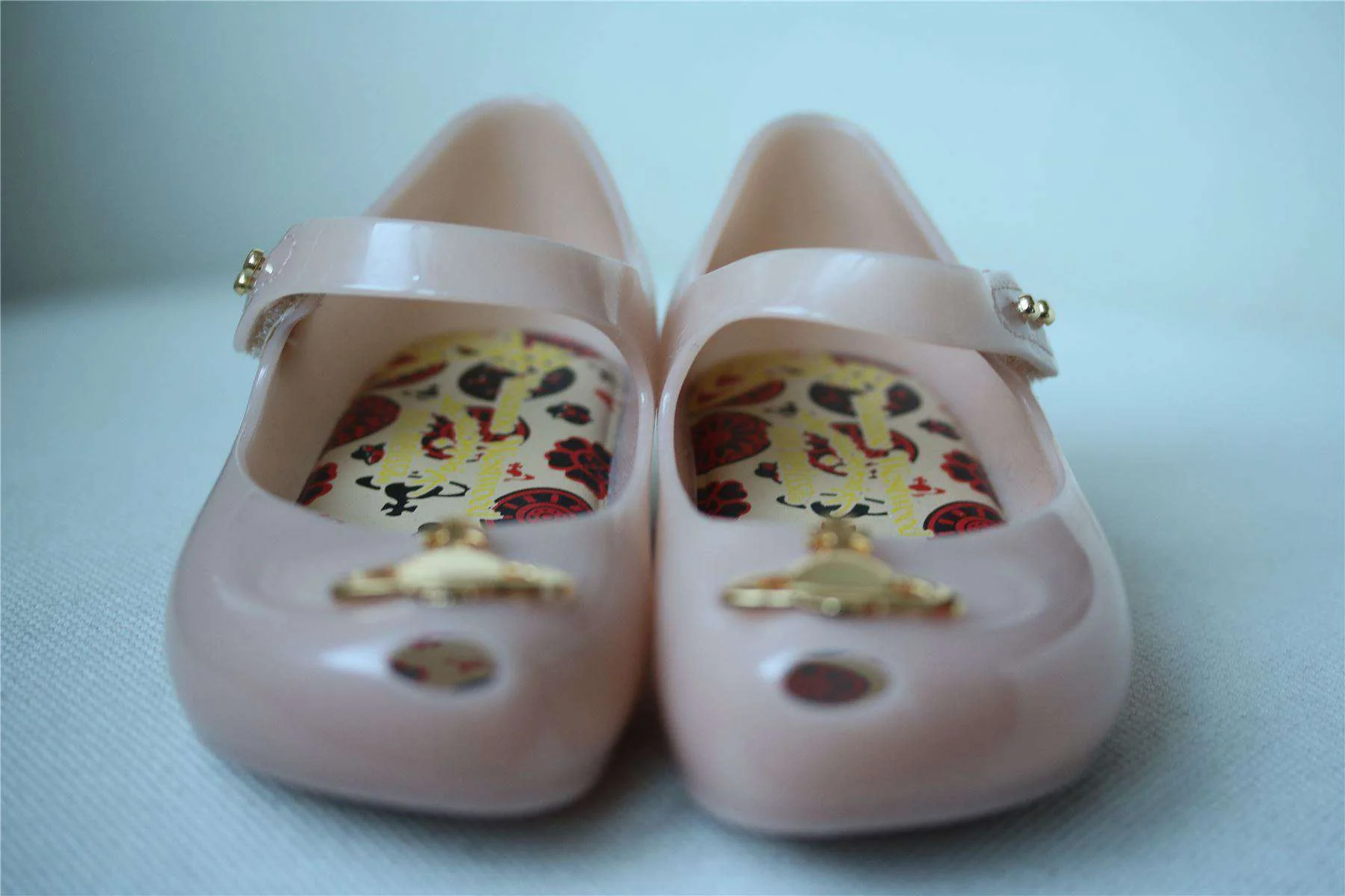 MINI MELISSA VIVIENNE WESTWOOD PINK ORB JELLY SHOES EU 27 UK 9 - Image 3