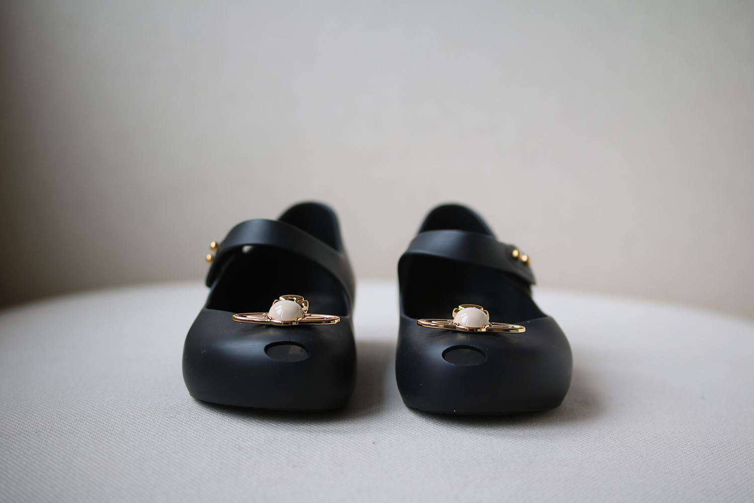 MINI MELISSA X VIVIENNE WESTWOOD GIRLS ORB JELLY SHOES EU 25/26 UK 8/9 - Image 2