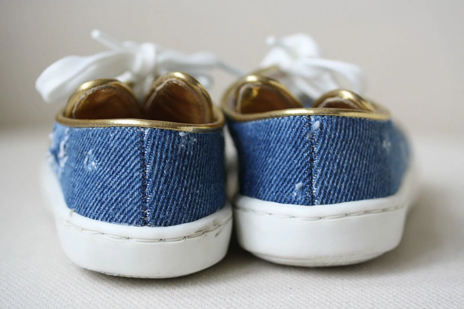 MINNA PARIKKA BABY DENIM BUNNY SNEAKERS SHOES EU 21 UK 4/5 - Image 8