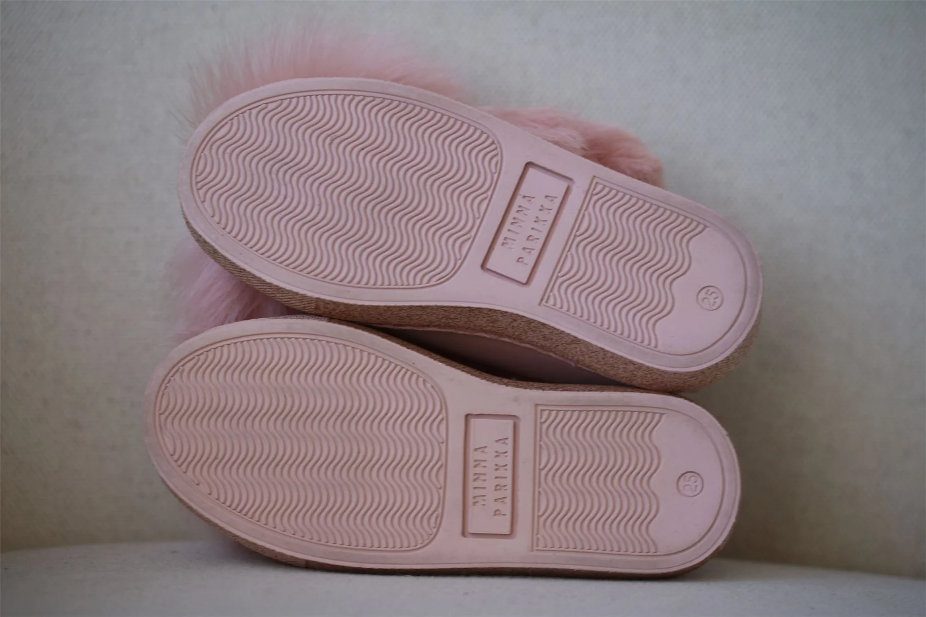 MINNA PARIKKA MINI GIRLS FLUFFY MINI PINK TRAINERS EU 25 UK 7.5 - Image 5