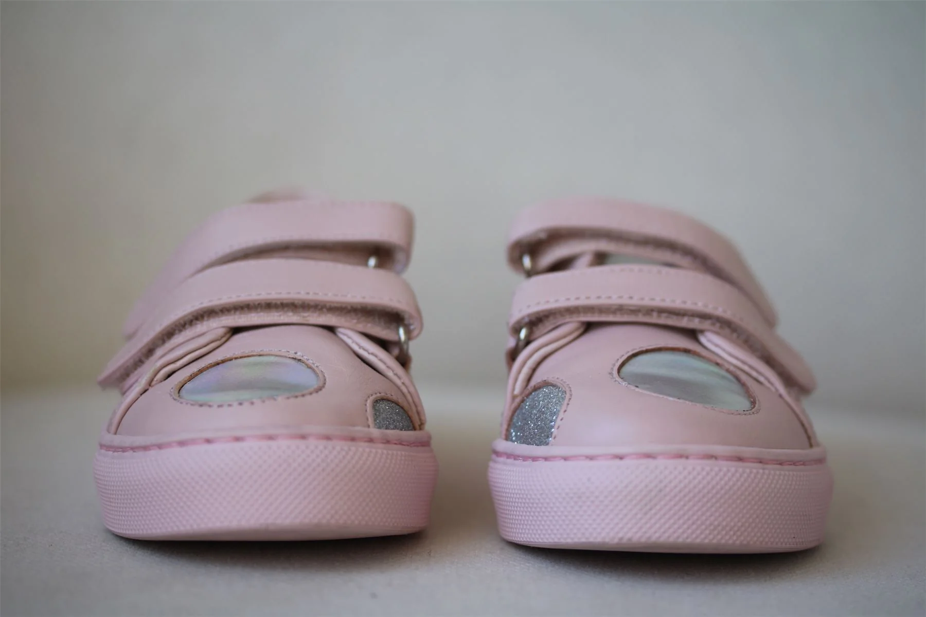 MINNA PARIKKA MINI GIRLS PINK VELCRO TRAINERS EU 25 UK 7.5 - Image 3