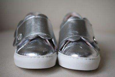 MINNA PARIKKA MINI GIRLS PUFF SILVER TRAINERS EU 24 UK 7 - Image 3