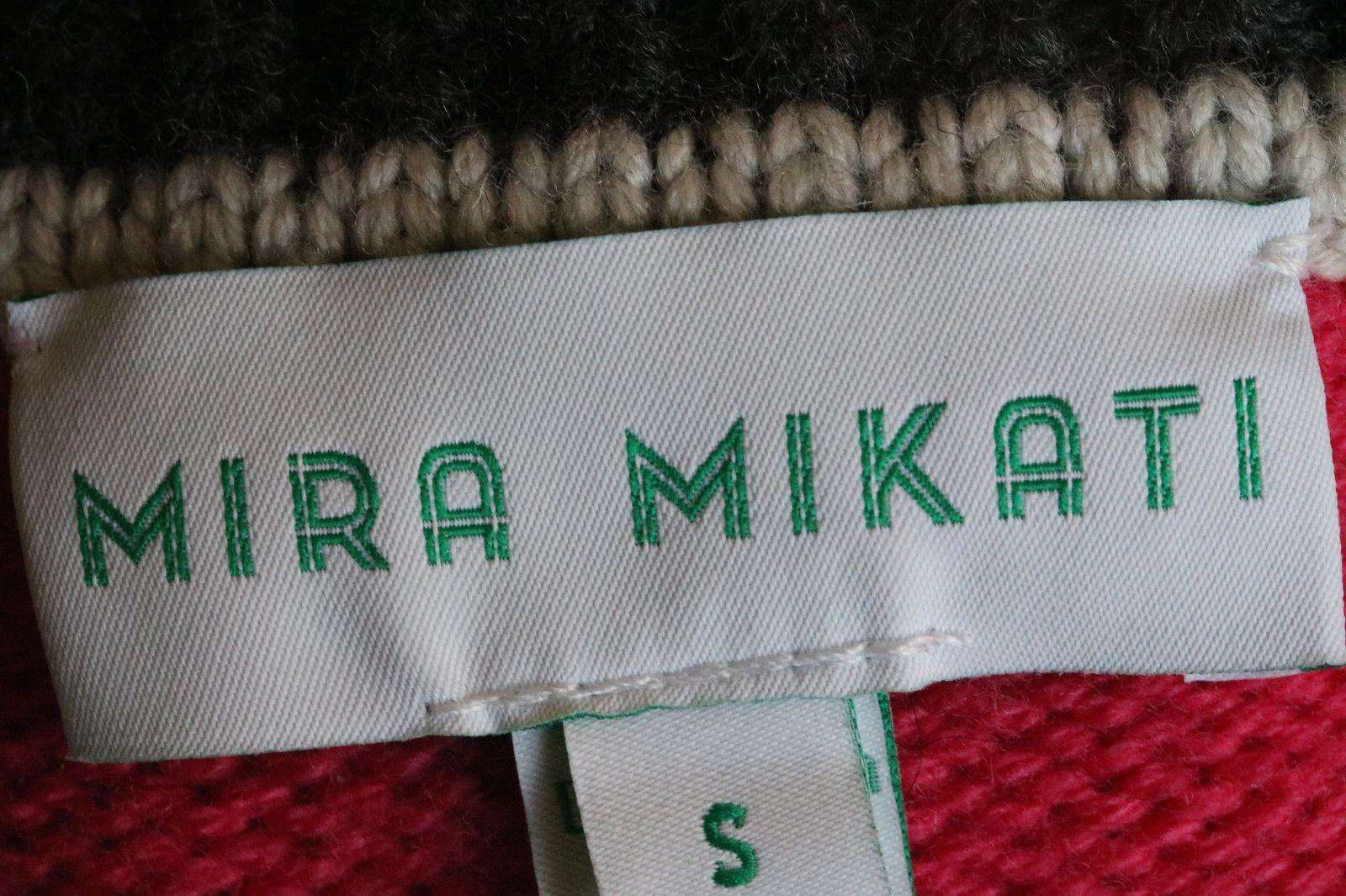 MIRA MIKATI FUN PATCHED SWEATER SMALL - Image 8