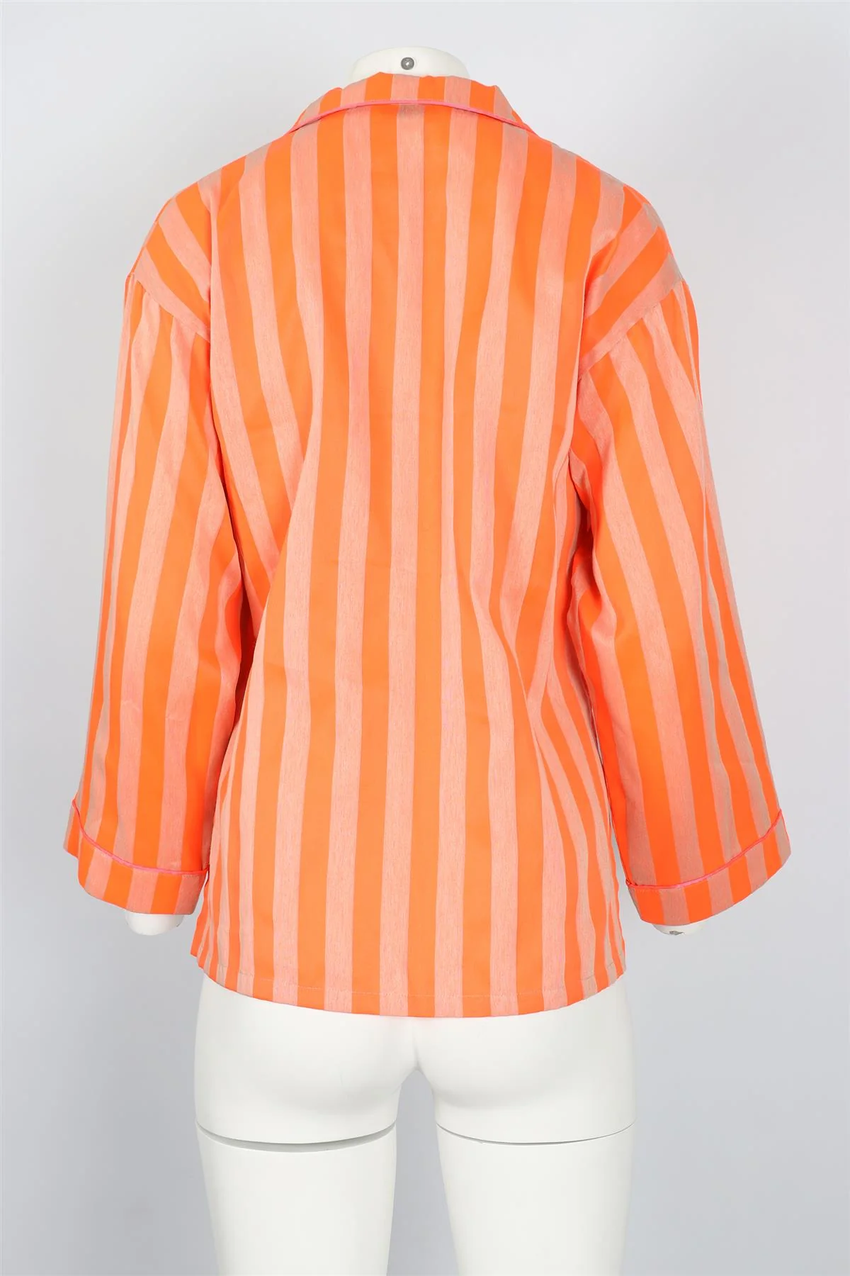 MIRA MIKATI ORANGE COTTON SHIRT EU 34 UK 6 - Image 4
