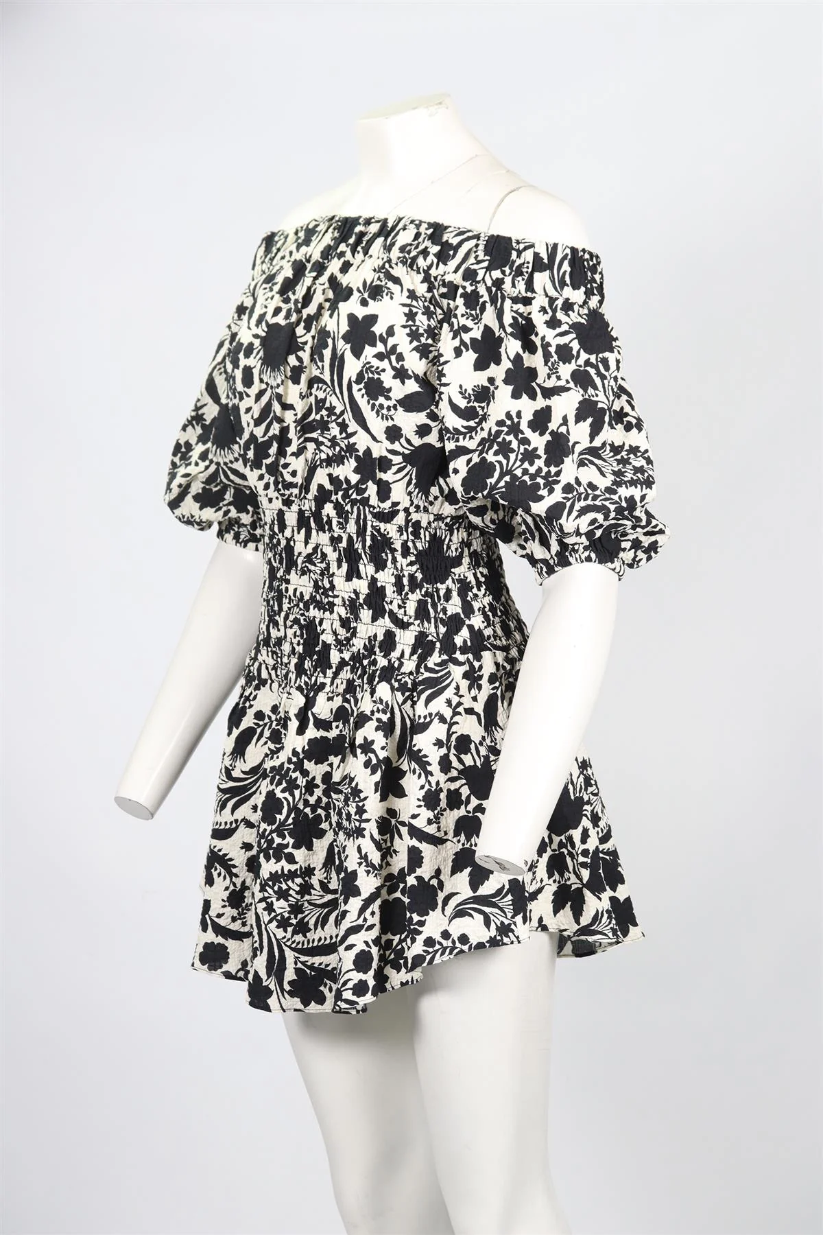 MISA LOS ANGELES COTTON BLEND MINI DRESS MEDIUM - Image 3