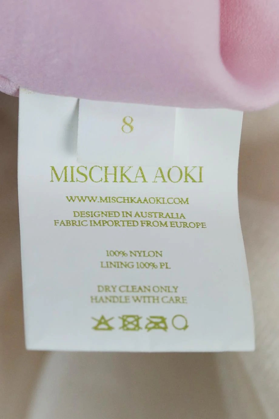 MISCHKA AOKI KIDS GIRLS EMBELLISHED TULLE DRESS 8 YEARS - Image 5