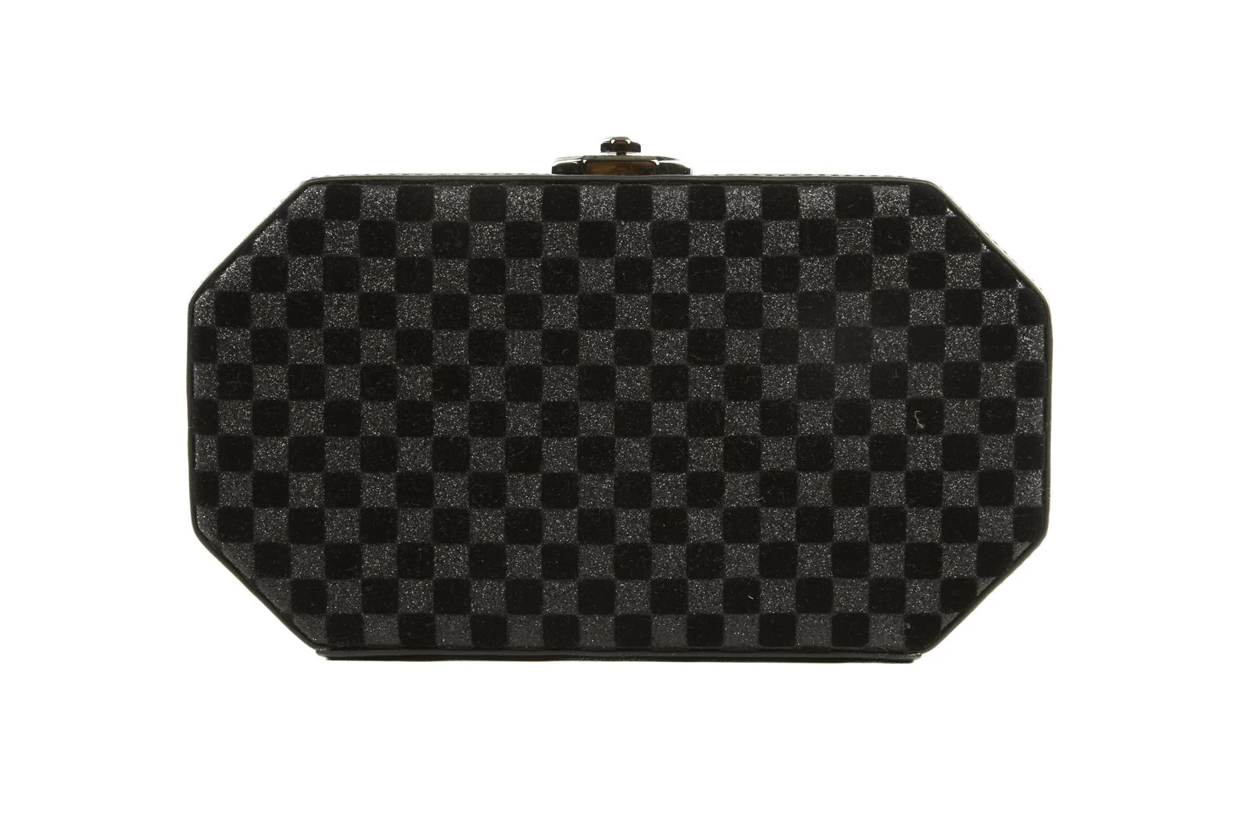 MISELA BLACK LEATHER CLUTCH - Image 2