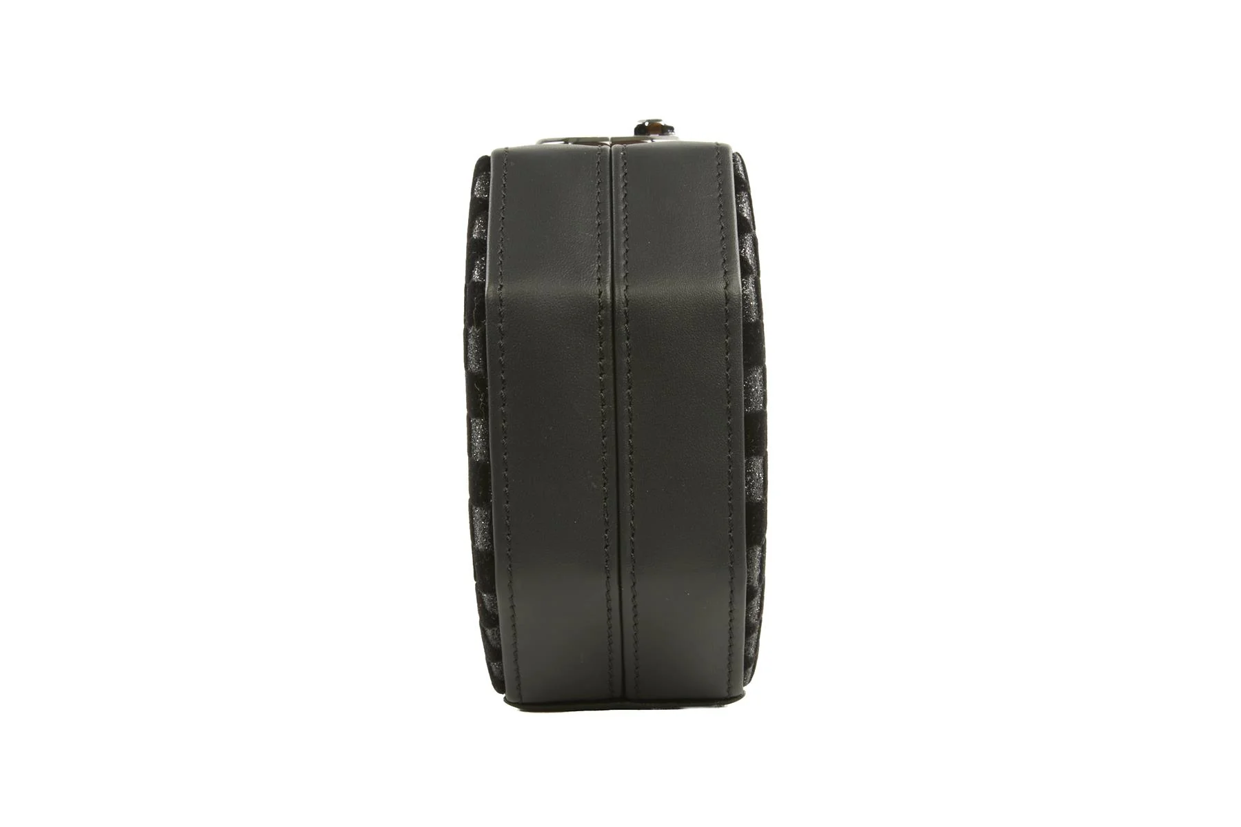 MISELA BLACK LEATHER CLUTCH - Image 4