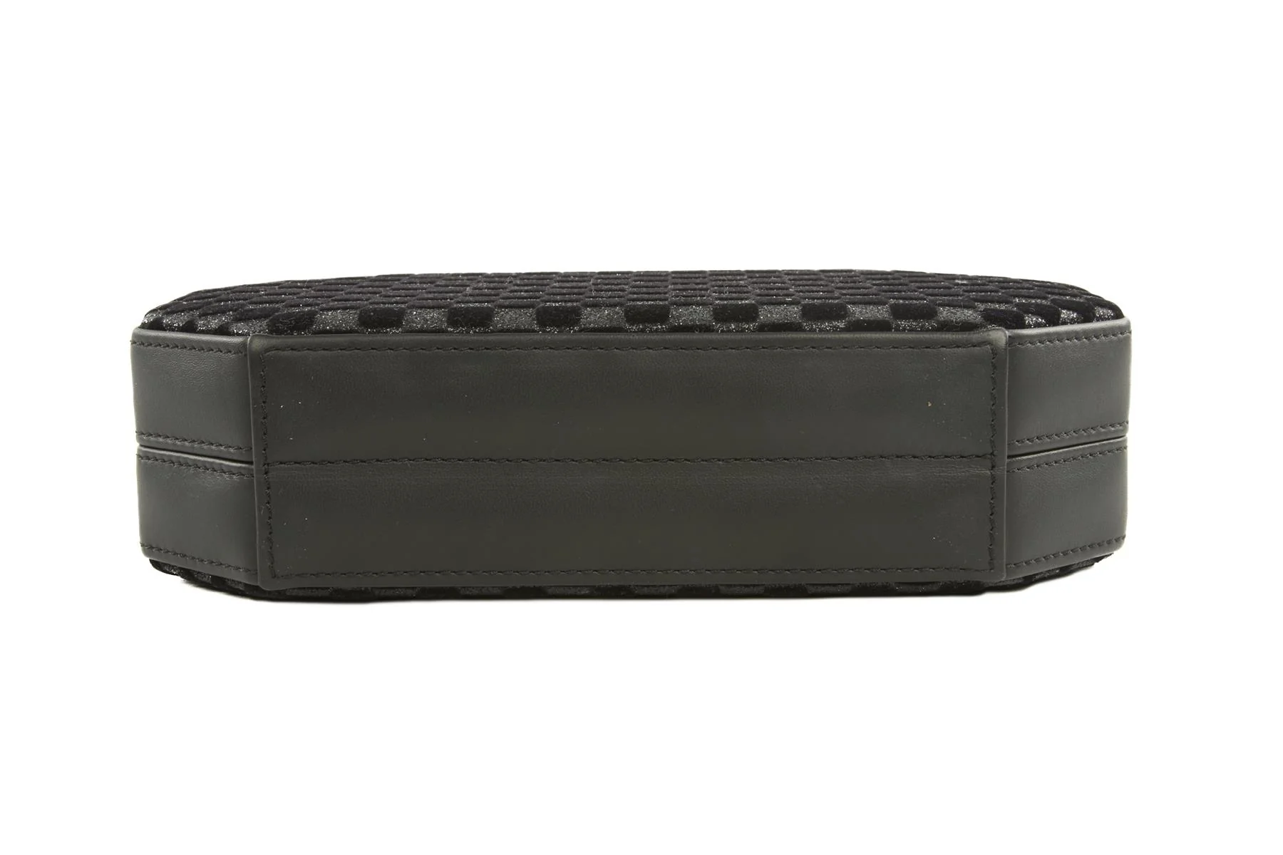 MISELA BLACK LEATHER CLUTCH - Image 7