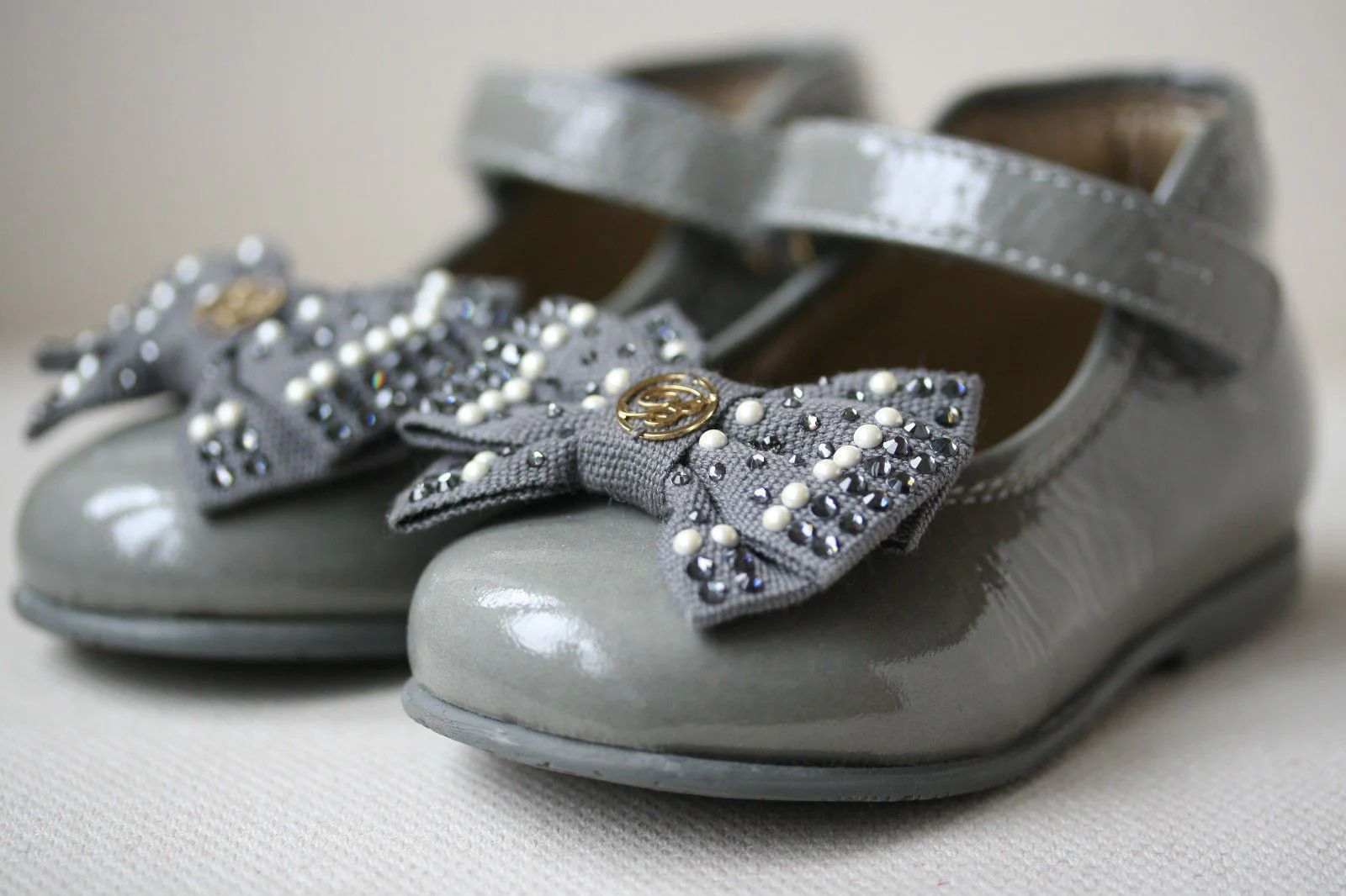 MISS BLUMARINE BABY CRYSTAL SHOES EU 20 UK 4 US 5 - Image 3