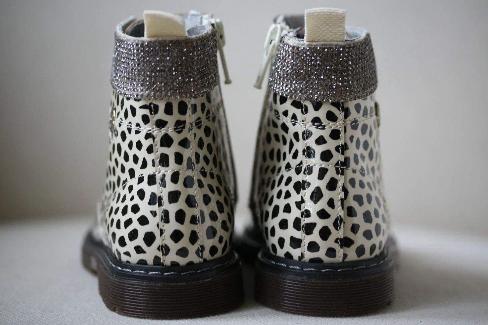 MISS BLUMARINE BABY DIAMANTE BOOTS EU 21 UK 4.5 - Image 8