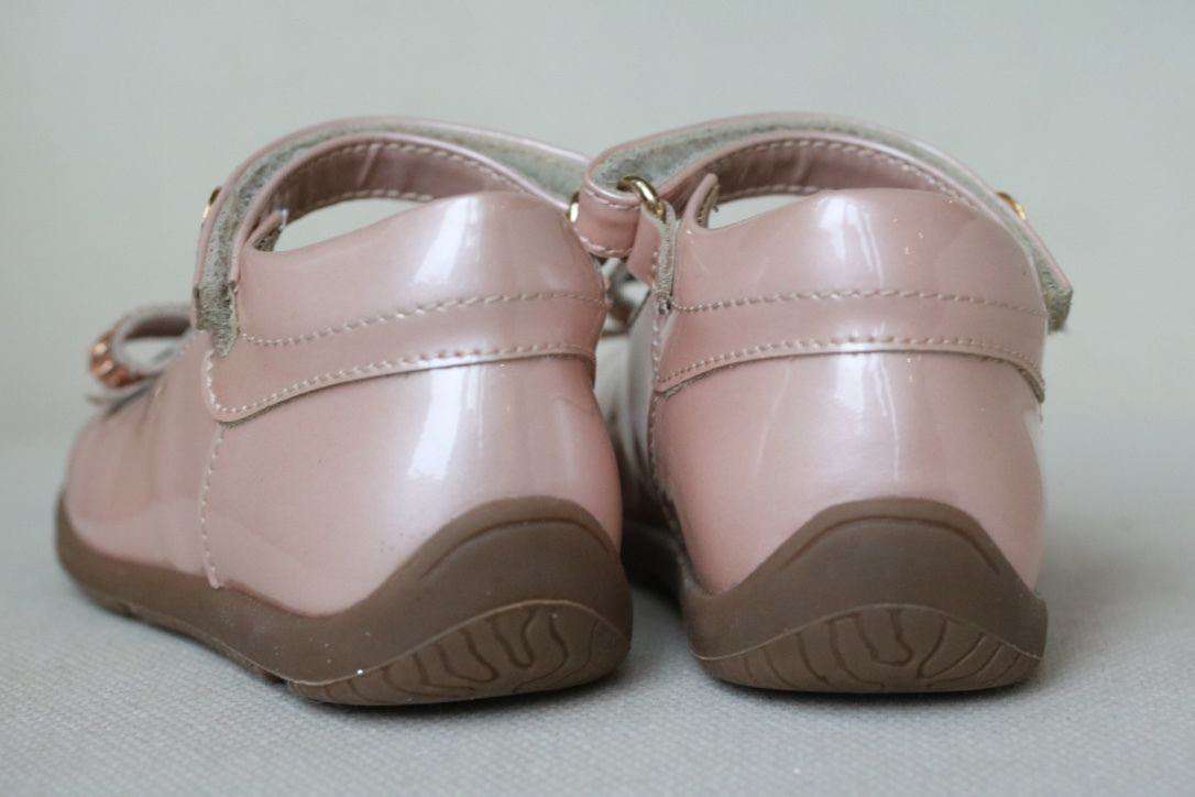 MISS BLUMARINE BABY GIRLS PINK DIAMANTE SHOES EU 21 UK 4.5 - Image 4