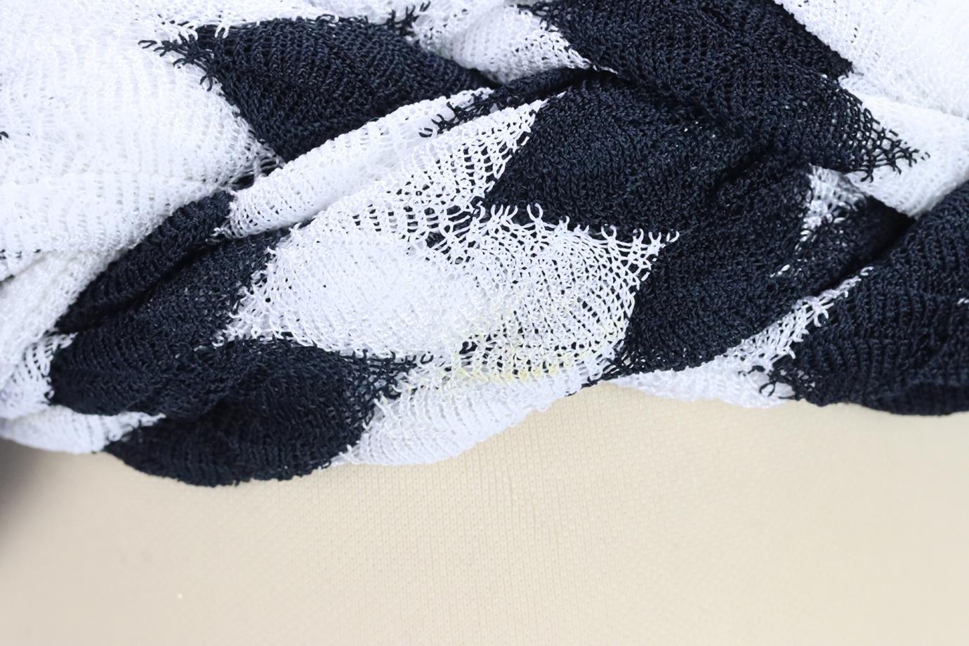MISSONI CROCHET KNIT HEADBAND ONE SIZE - Image 5