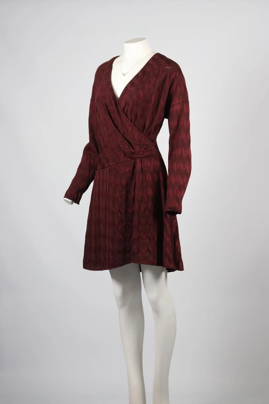 MISSONI CROCHET KNIT MINI DRESS IT 46 UK 14 - Image 3