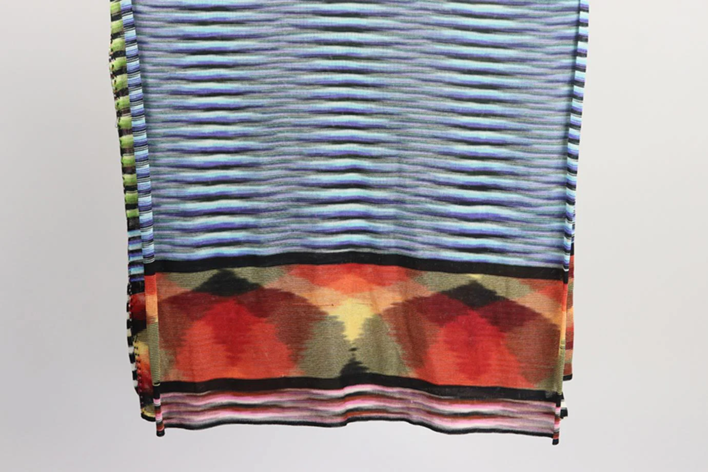 MISSONI CROCHET KNIT SCARF - Image 3