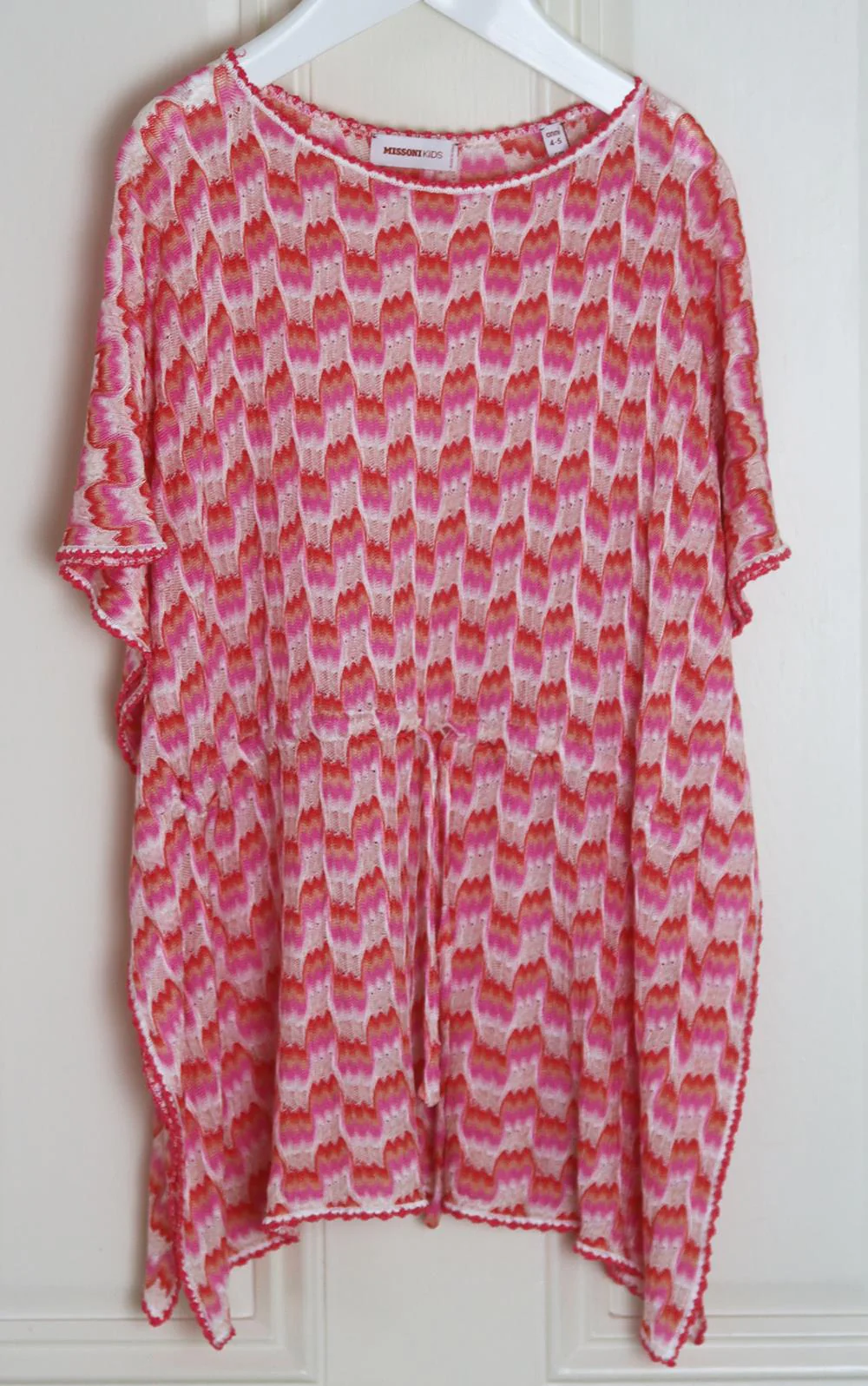 MISSONI KIDS GIRLS ZIGZAG KAFTAN 4-5 YEARS - Image 2