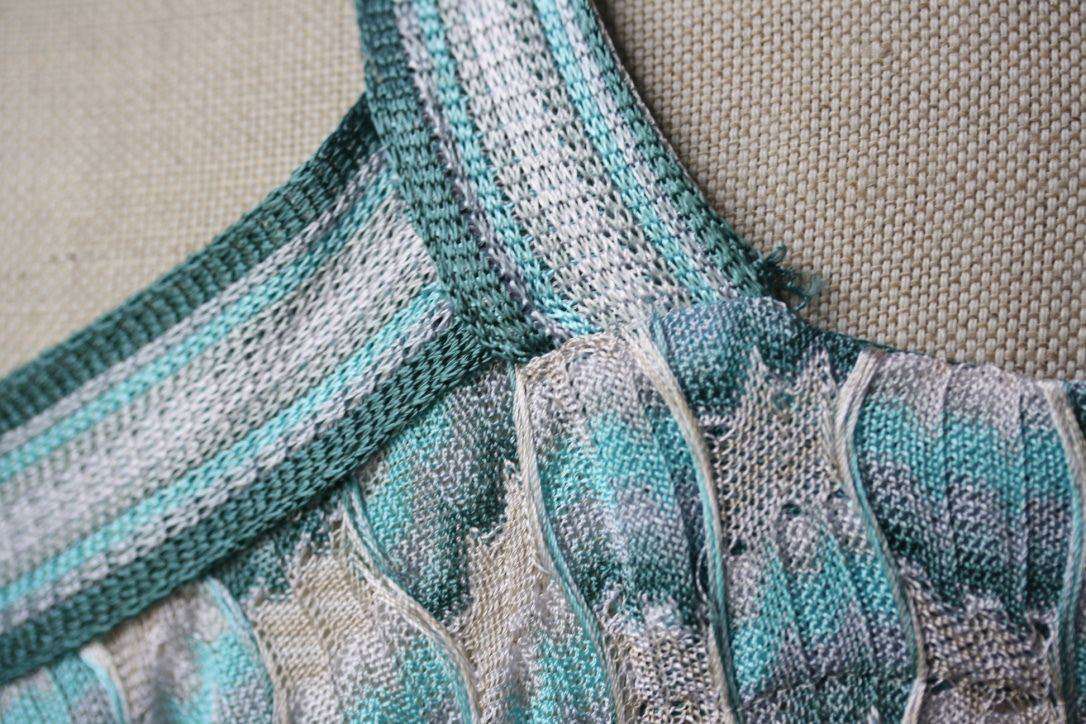 MISSONI MARE CUT OUT KAFTAN COVERUP DRESS IT 42 UK 10 - Image 4