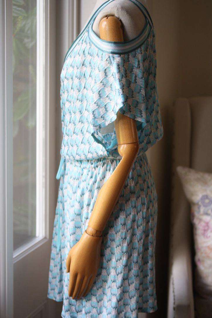 MISSONI MARE CUT OUT KAFTAN COVERUP DRESS IT 42 UK 10 - Image 9