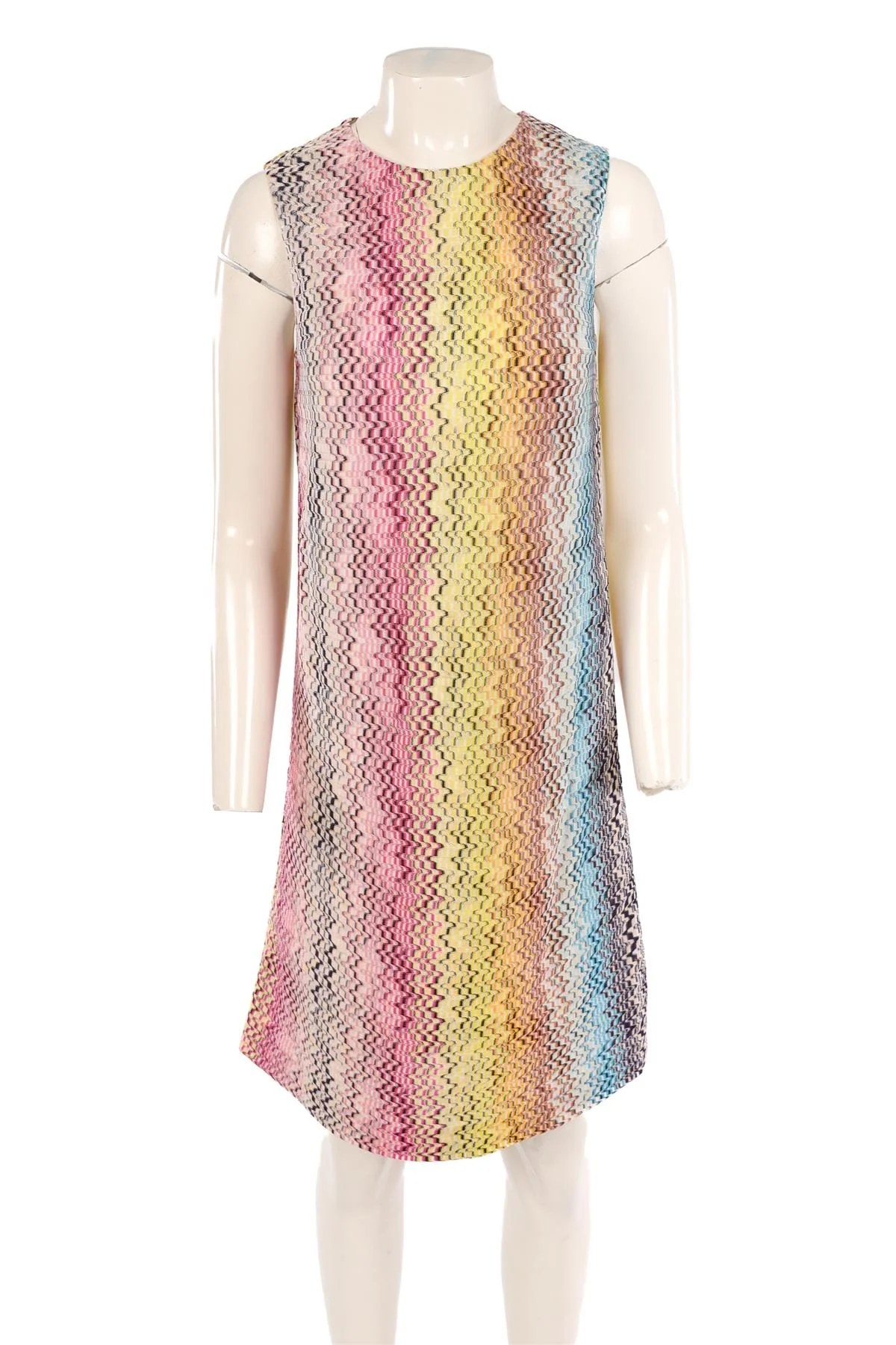 MISSONI MULTI CROCHET MIDI DRESS IT 42 UK 10 - Image 2