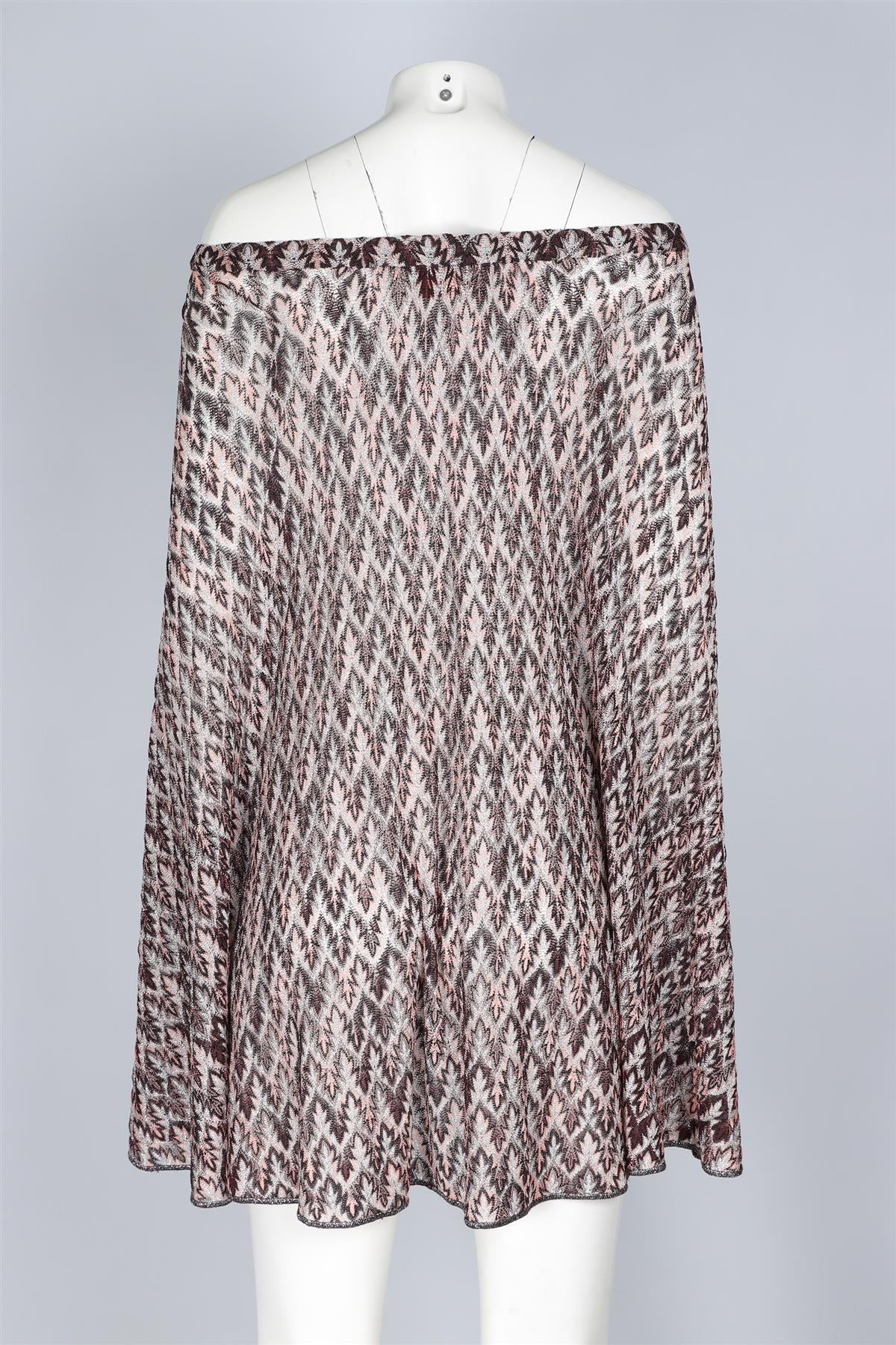 MISSONI MULTI CROCHET PONCHO IT 40 UK 8 - Image 4