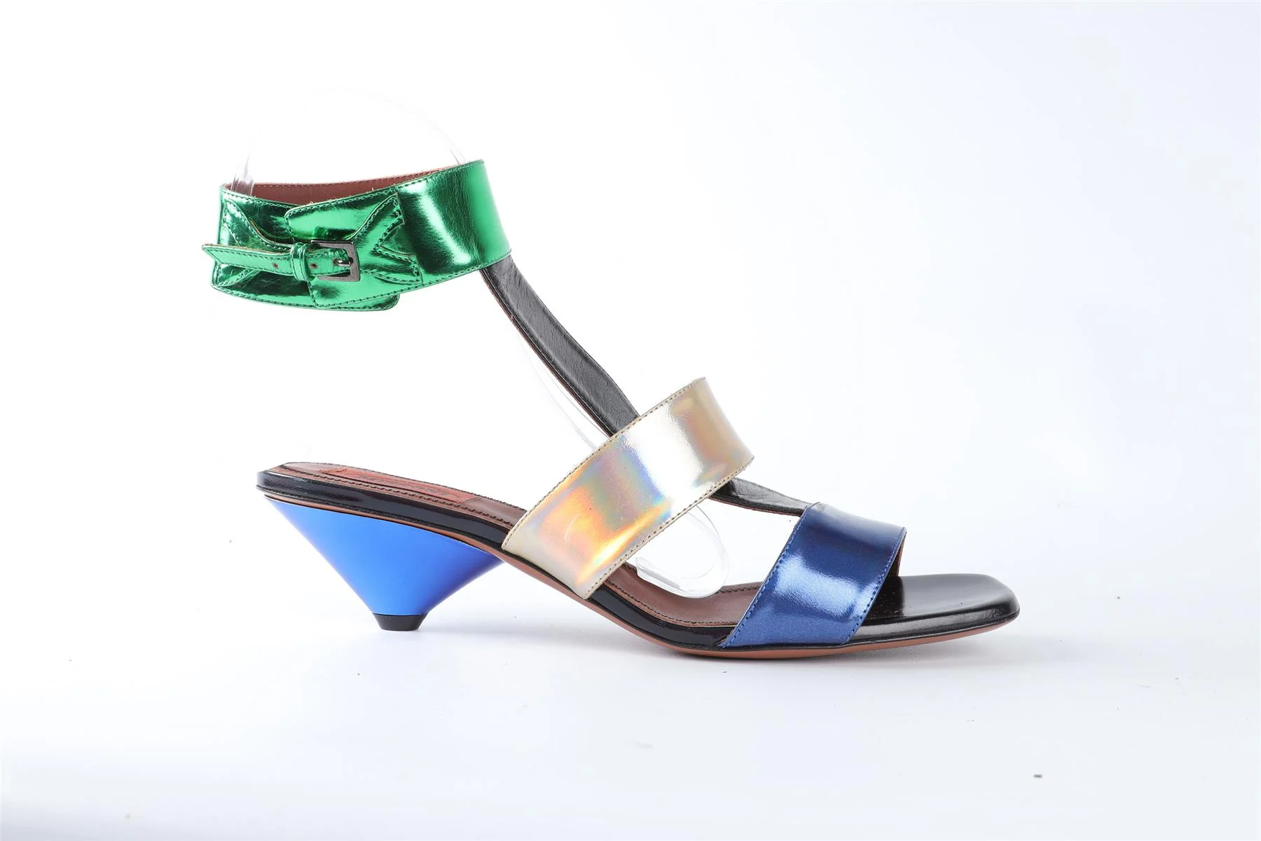 MISSONI MULTI LEATHER SANDALS EU 38 UK 5 US 8 - Image 2