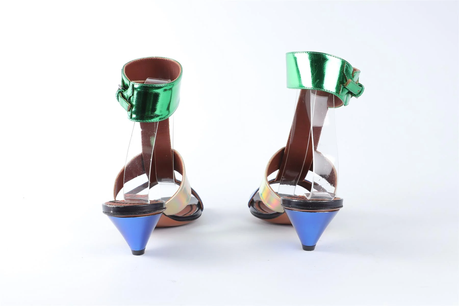 MISSONI MULTI LEATHER SANDALS EU 38 UK 5 US 8 - Image 5