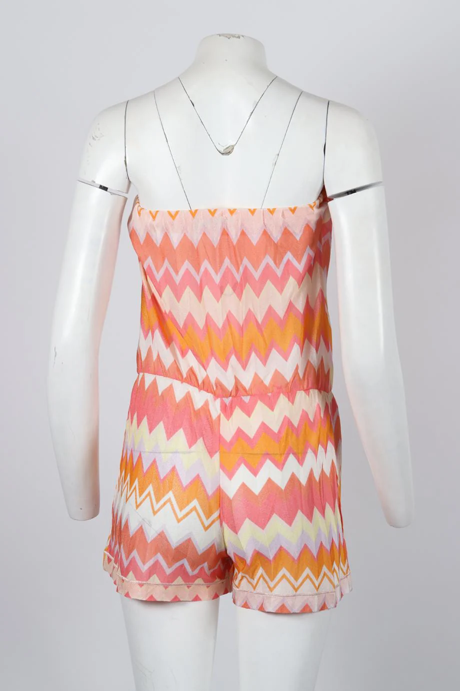 MISSONI STRAPLESS CROCHET KNIT PLAYSUIT IT 38 UK 6 - Image 4