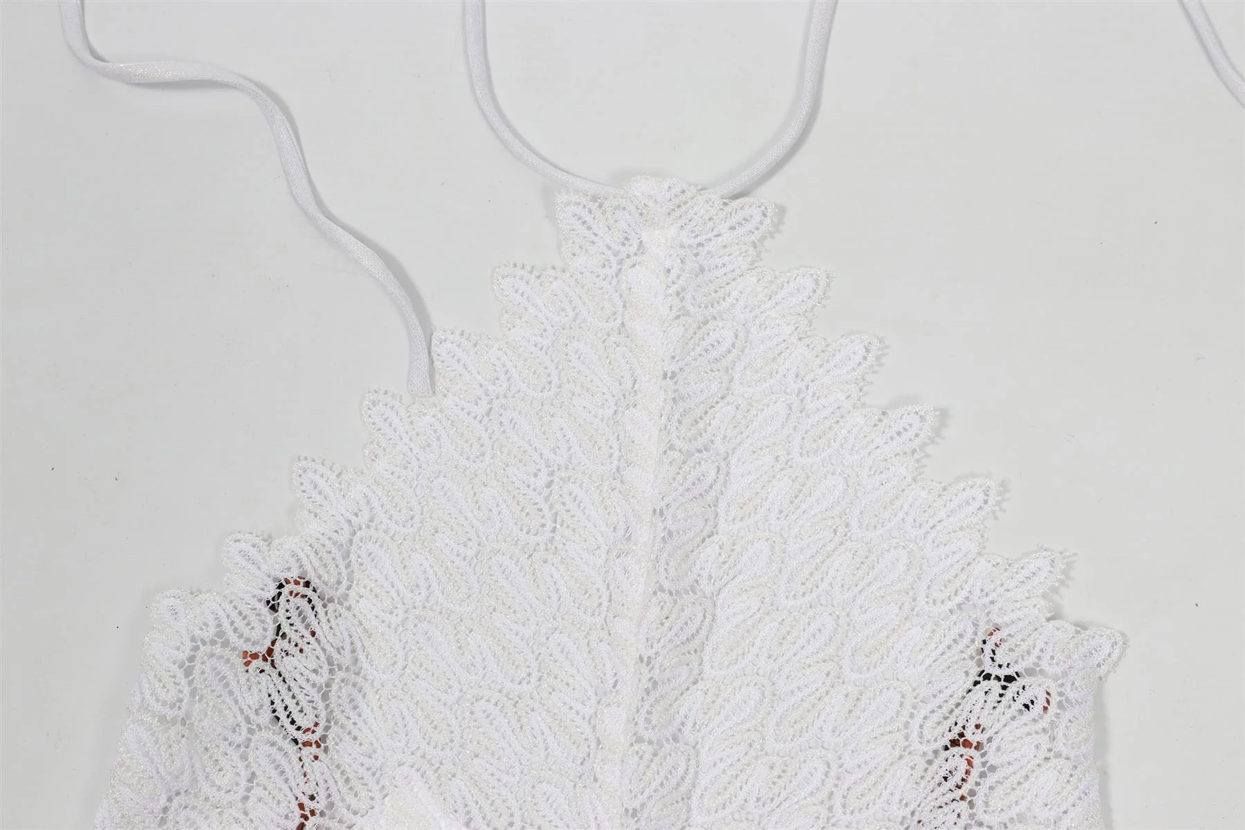 MISSONI WHITE CROPPED CROCHET TOP IT 40 UK 8 - Image 3
