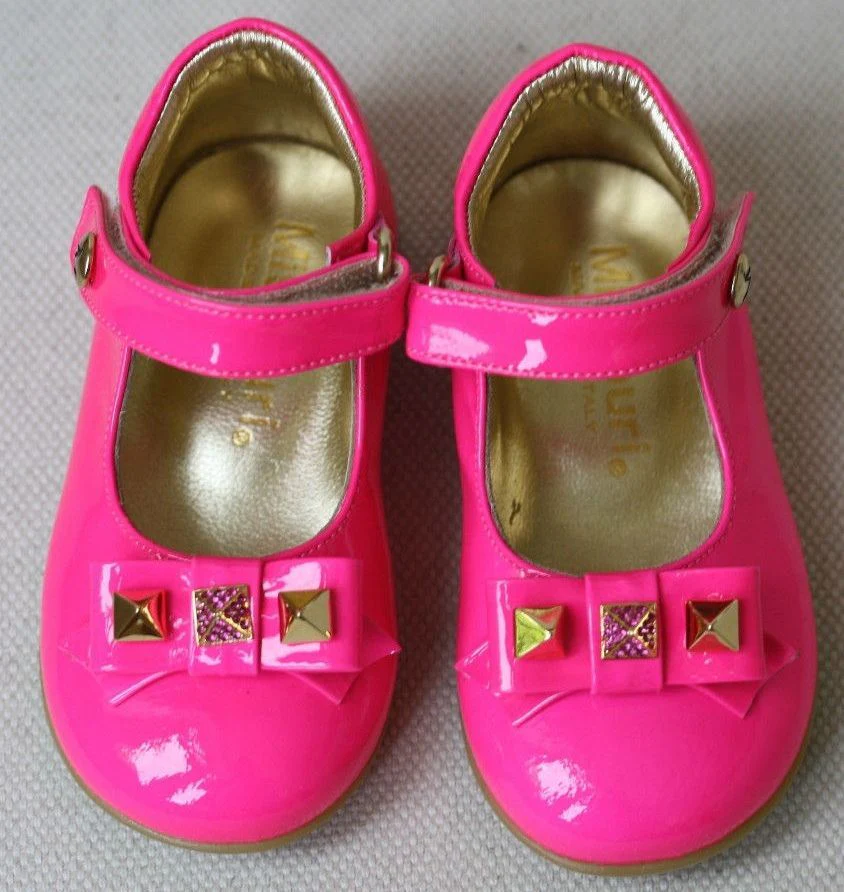 MISSOURI BABY FUSCHIA BALLERINA SHOES EU 19 UK 3 US 4 - Image 2