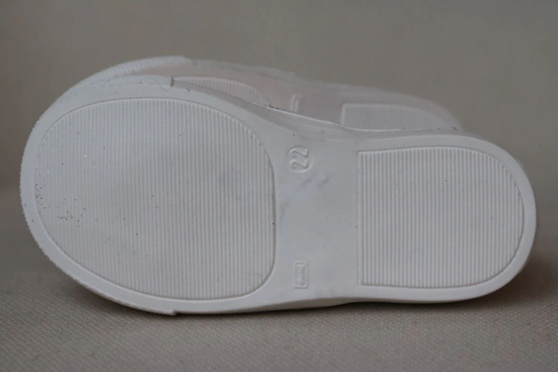 MISSOURI BABY GIRLS PINK DIAMANTE SLIP ON SHOES EU 22 UK 5 - Image 6