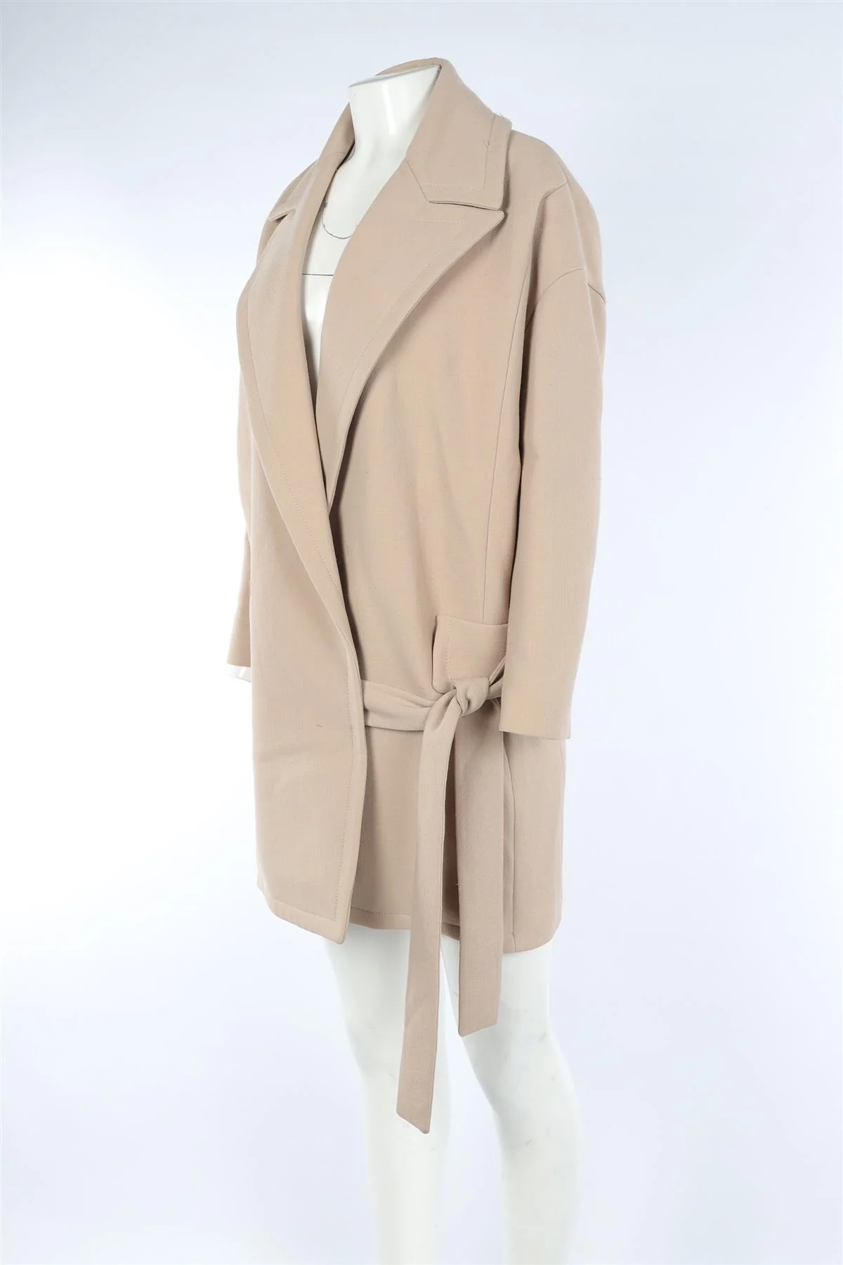 MIU MIU BEIGE WOOL COAT IT 40 - Image 3