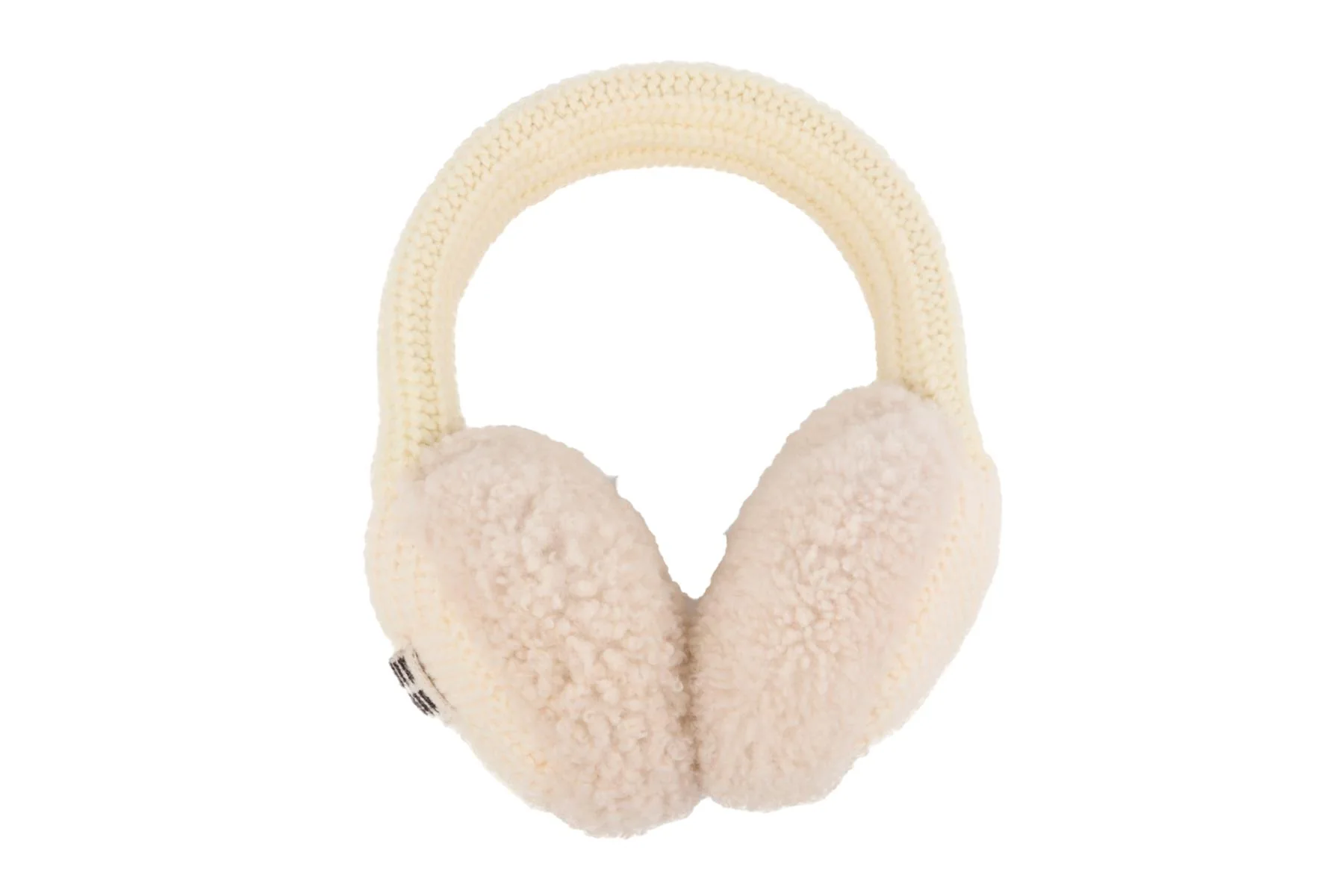 MIU MIU CREAM CASHMERE EAR MUFFS - Image 2